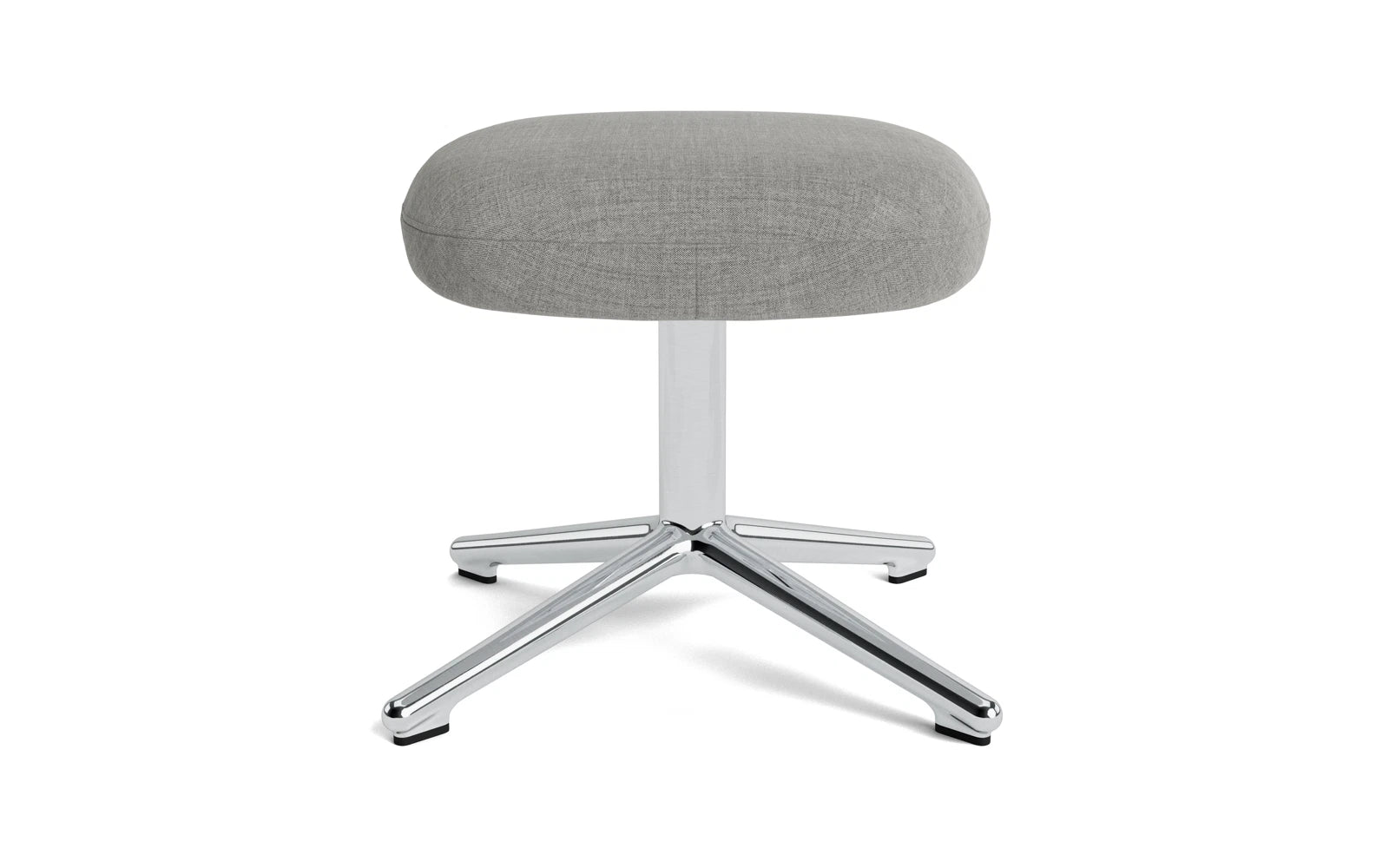 Entdecken Sie den Era Fusshocker Swivel Alu Remix von Normann Copenhagen – ein stilvolles Möbelstück, das Komfort und elegantes Design vereint.