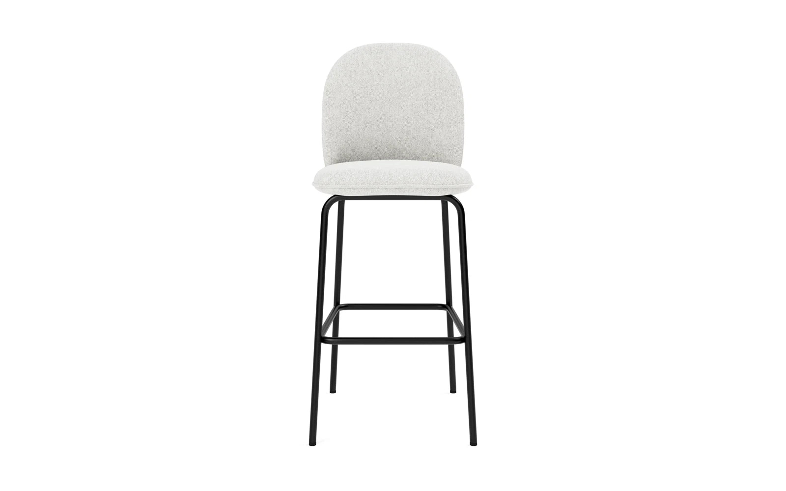 Erleben Sie den Ace Barstuhl 75 cm gepolstert von Normann Copenhagen – eine harmonische Verbindung aus modernem Design, Komfort und langlebigen Materialien.