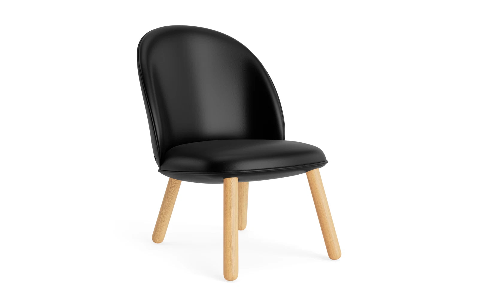 Ace Lounge-Sessel: Organisches Design, urbaner Komfort, vielfältige Polsteroptionen in Stoff und Leder.