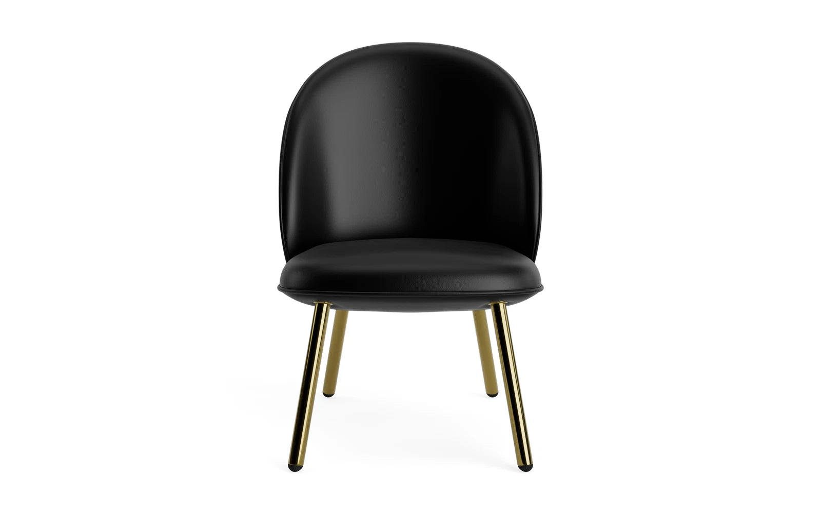 Erleben Sie den Ace Lounge-Sessel Messing Ultra von Normann Copenhagen – ein elegantes Design, das Komfort und Stil für moderne Räume bietet.