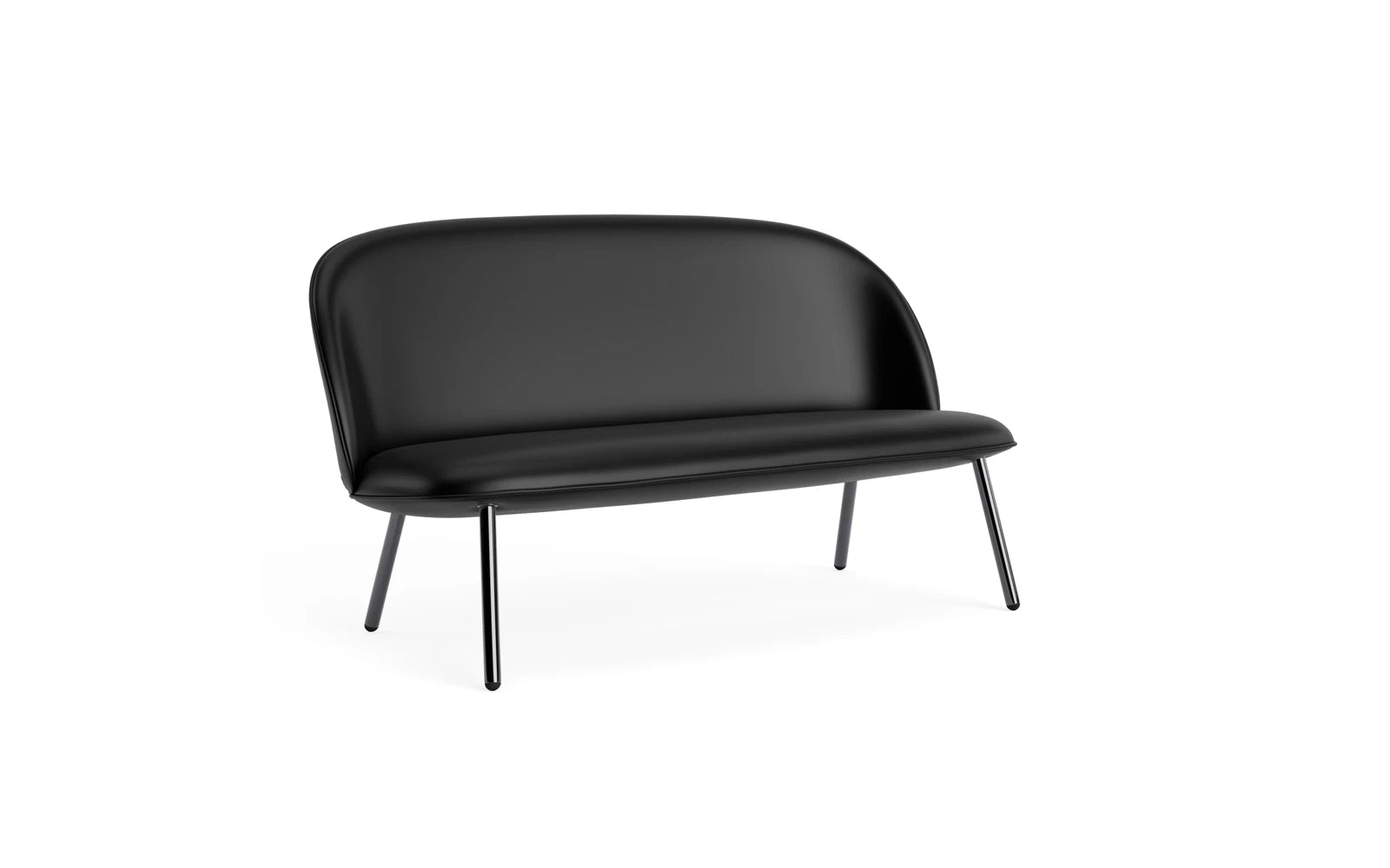 Ace Sofa schwarzes Metallic Stahl Ultra in Ultra 41599 präsentiert im Onlineshop von KAQTU Design AG. 2er Sofa ist von Normann Copenhagen