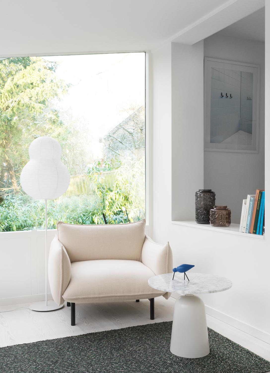 Ark Sessel in Canvas 134 präsentiert im Onlineshop von KAQTU Design AG. Sessel mit Armlehnen ist von Normann Copenhagen
