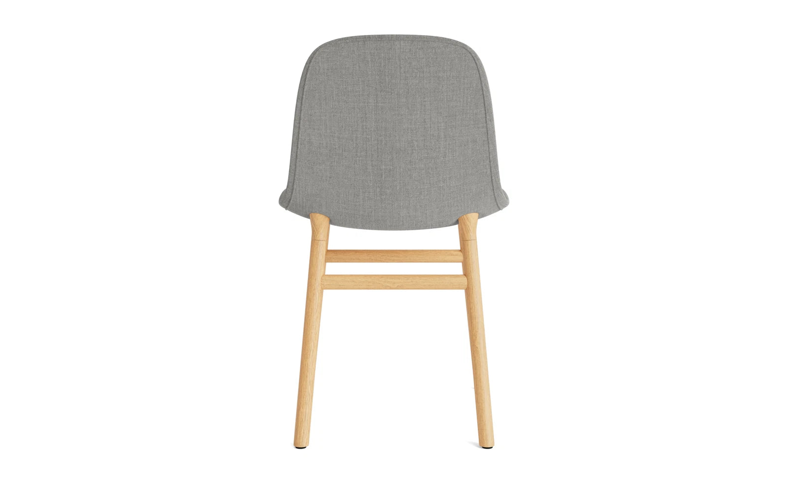 Der Form Stuhl gepolstert Schwarz Stahl Remix von Normann Copenhagen vereint stilvolle Eleganz mit optimalem Sitzkomfort. Perfekt für jedes Zuhause.