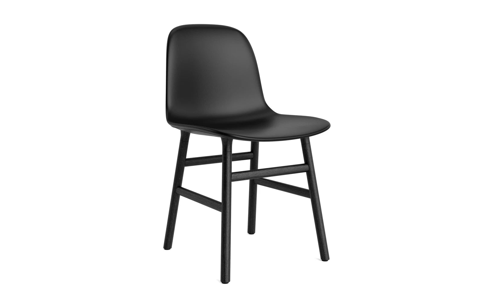 Form Stuhl gepolstert Schwarze Eiche Ultra in Ultra 41599 präsentiert im Onlineshop von KAQTU Design AG. Stuhl ist von Normann Copenhagen