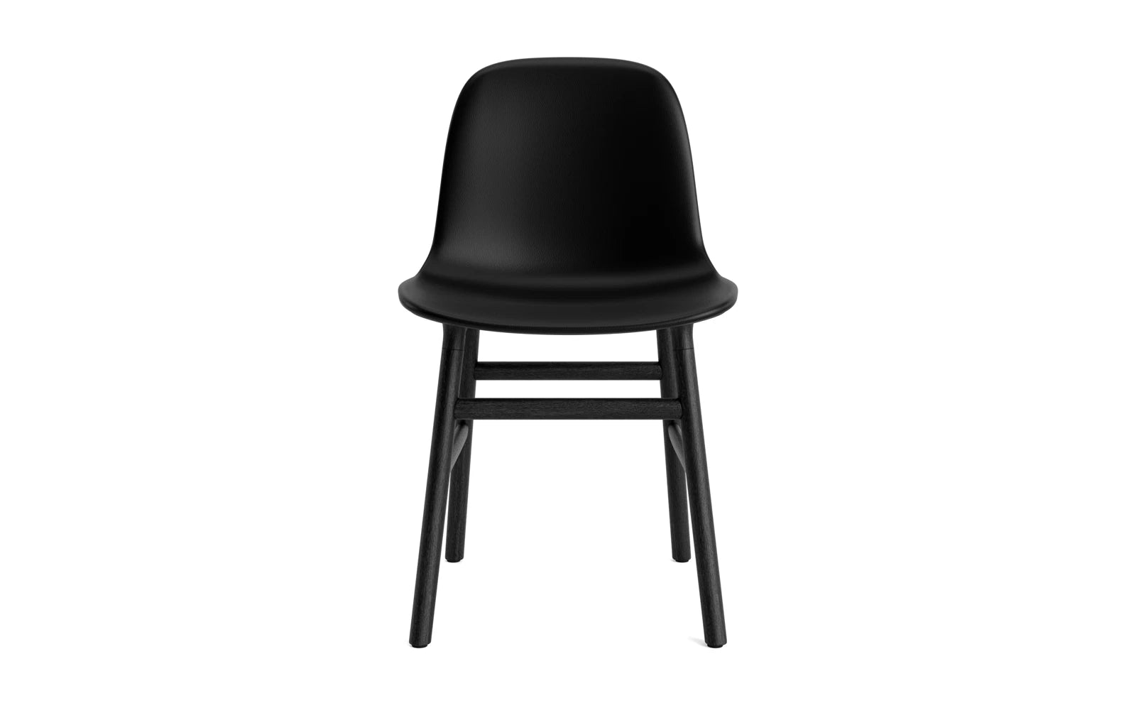 Erleben Sie den Form Stuhl gepolstert Schwarze Eiche Ultra von Normann Copenhagen – ein stilvolles Möbelstück, das modernes Design und höchsten Sitzkomfort vereint.