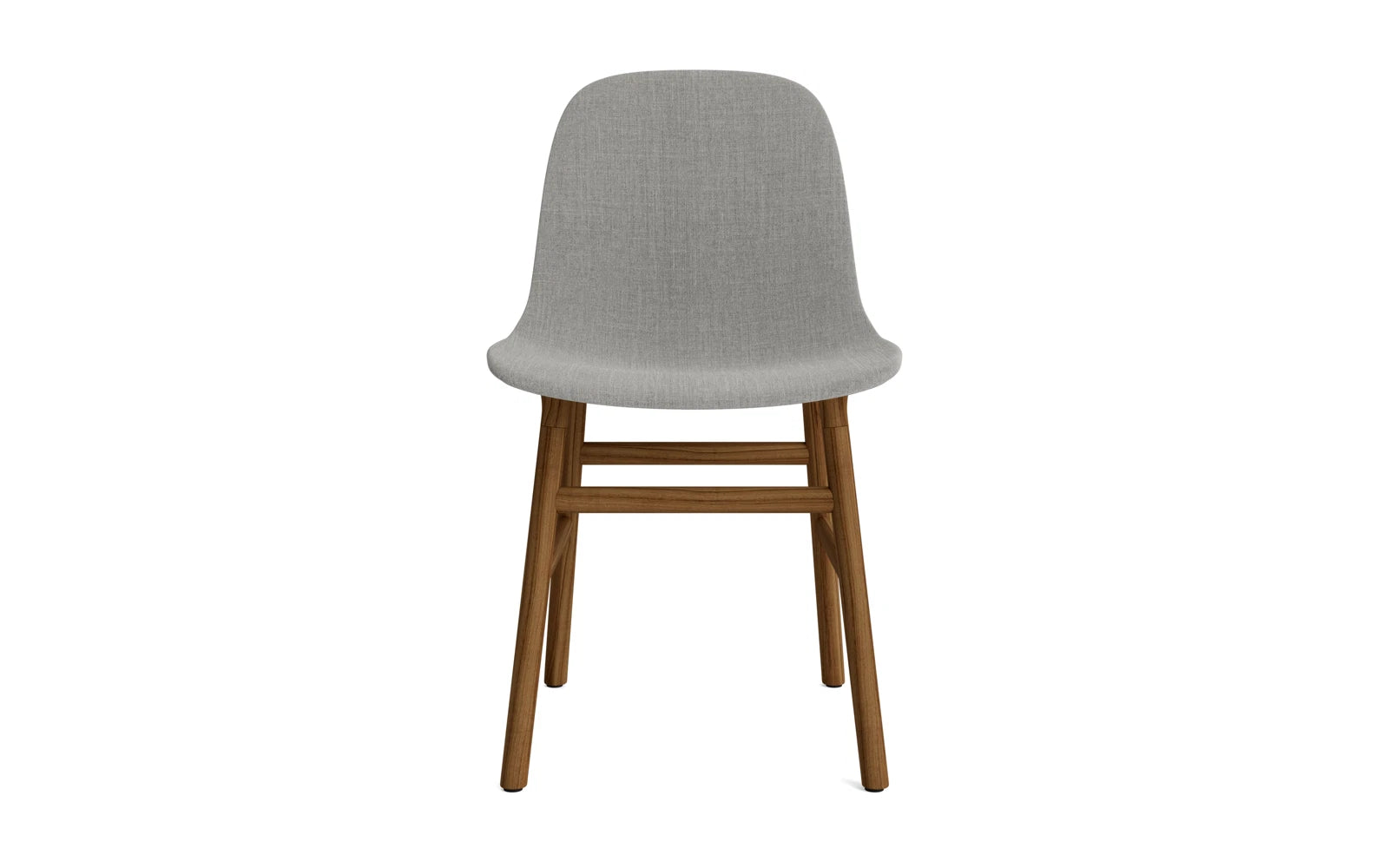 Erleben Sie den Form Stuhl gepolstert Walnuss Remix von Normann Copenhagen – ein elegantes Möbelstück, das modernes Design und persönlichen Stil vereint.