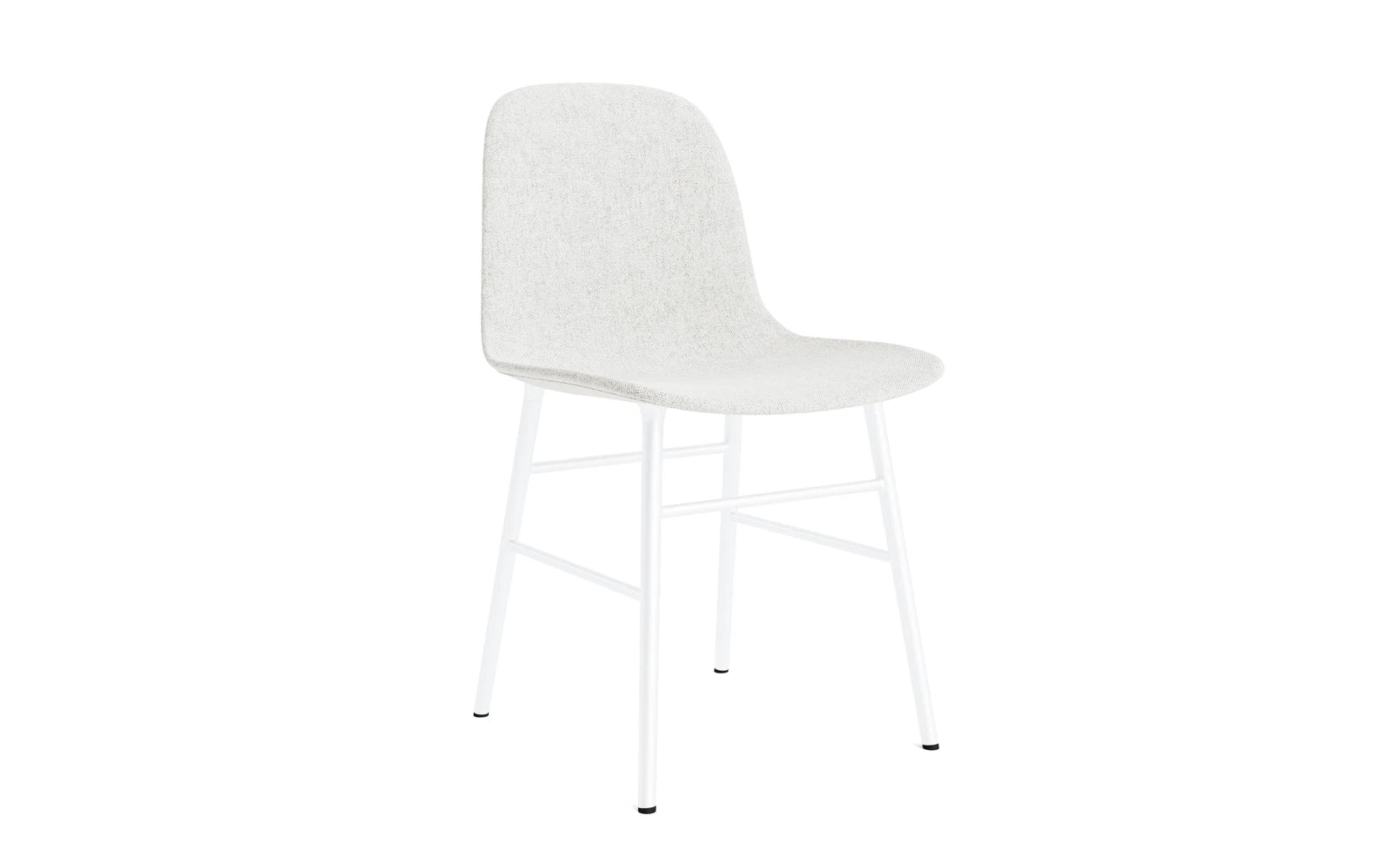 Form Stuhl gepolstert Weiss Stahl Hallingdal in Hallingdal 110 präsentiert im Onlineshop von KAQTU Design AG. Stuhl ist von Normann Copenhagen