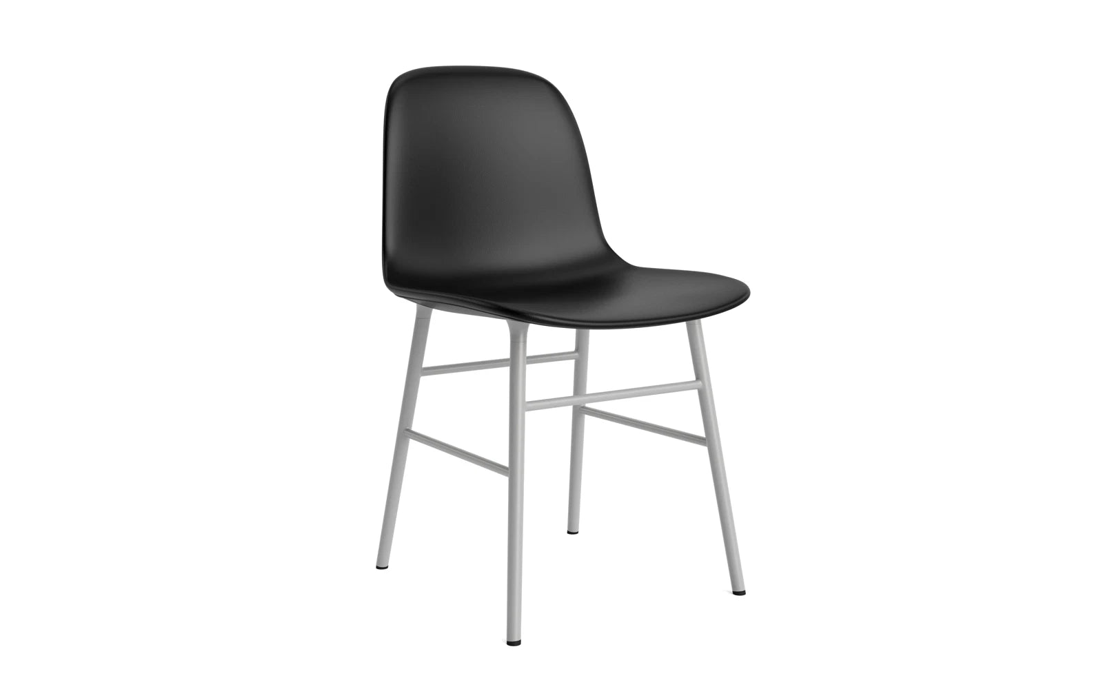 Form Stuhl gepolstert Grau Stahl Ultra in Ultra 41599 präsentiert im Onlineshop von KAQTU Design AG. Stuhl ist von Normann Copenhagen