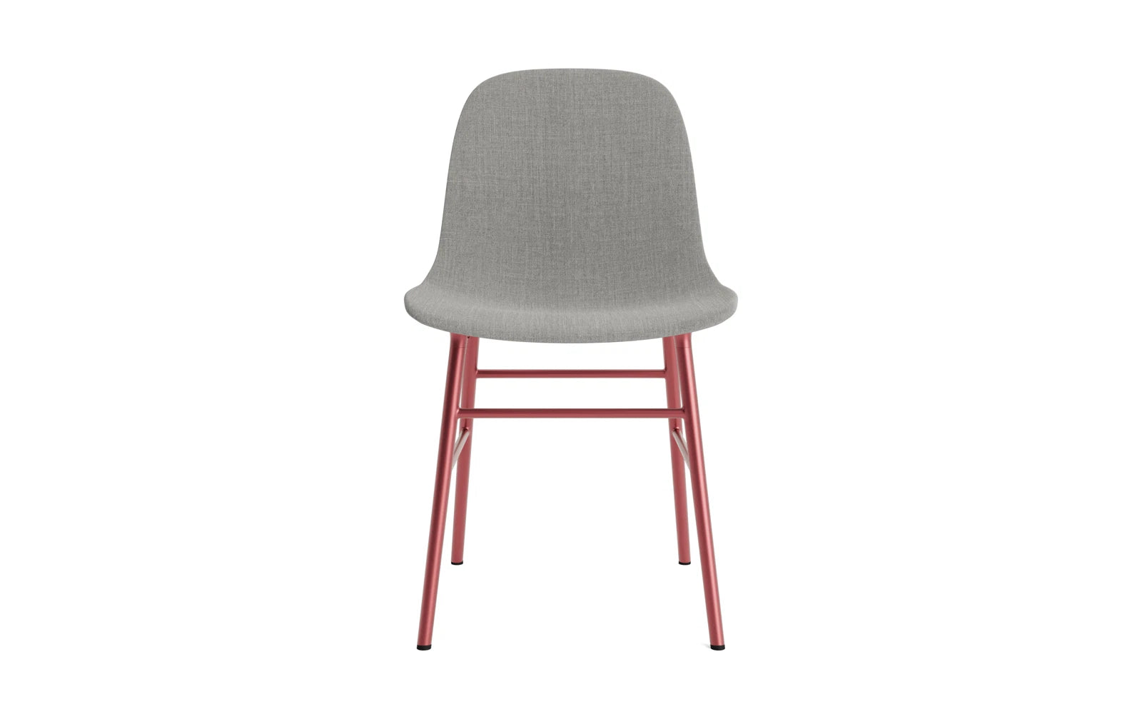 Erleben Sie den Form Stuhl gepolstert Rot von Normann Copenhagen – ein stilvolles Designmöbel, das Komfort und individuelle Gestaltungsmöglichkeiten vereint.