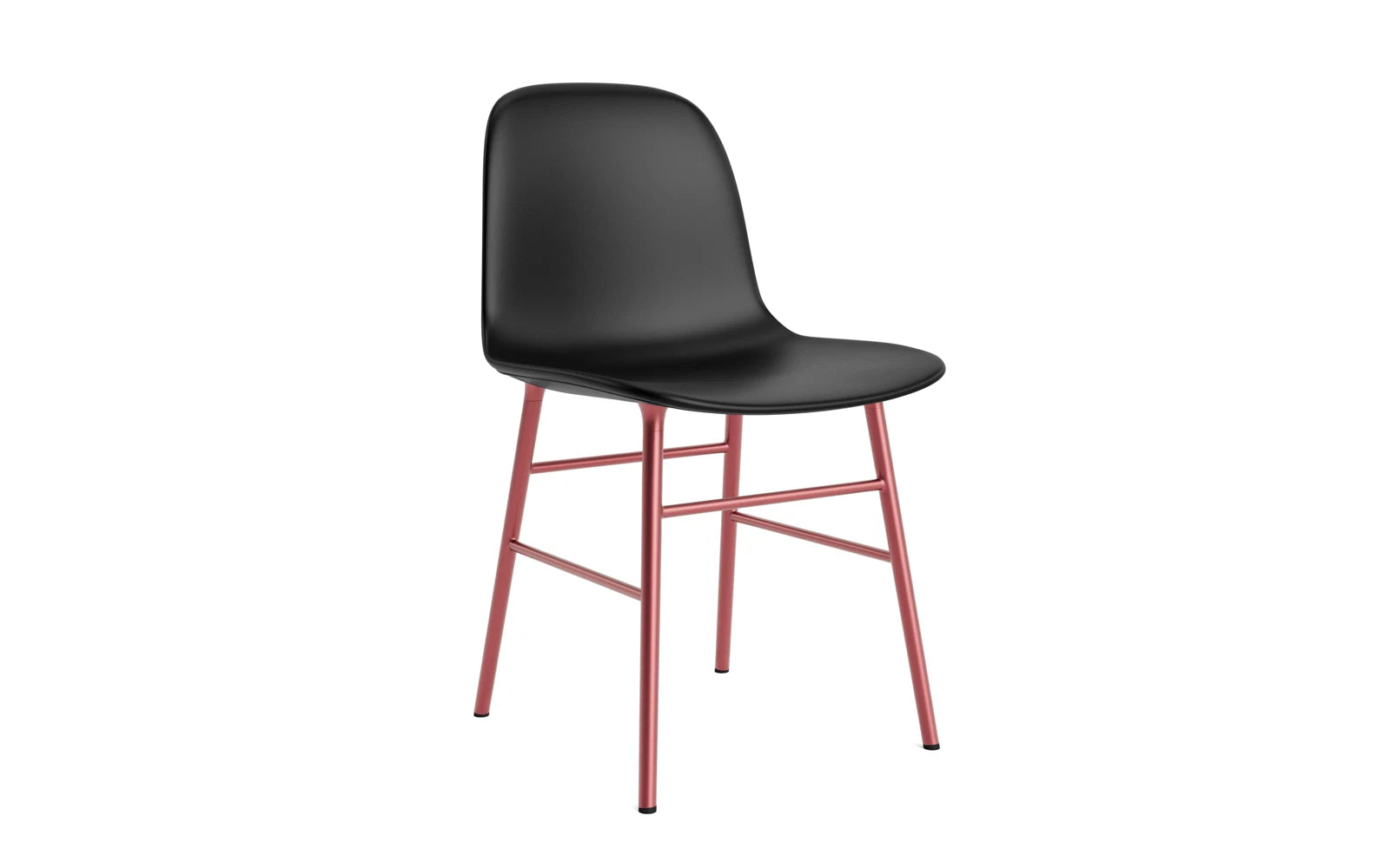 Form Stuhl gepolstert Rot Stahl Ultra in Ultra 41599 präsentiert im Onlineshop von KAQTU Design AG. Stuhl ist von Normann Copenhagen