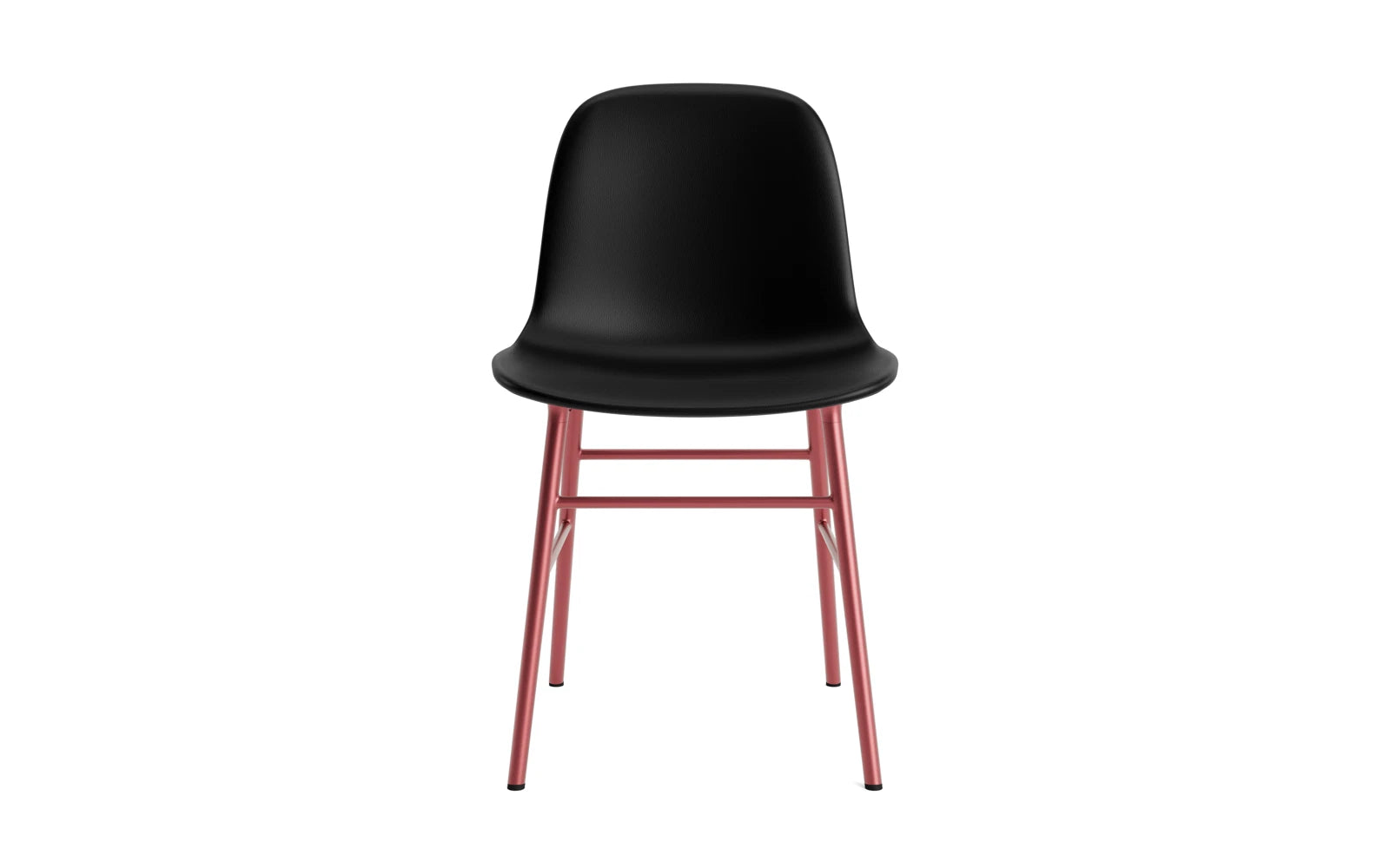 Erleben Sie den Form Stuhl gepolstert Rot Stahl Ultra von Normann Copenhagen – ein stilvolles Designhighlight, das Komfort und Eleganz perfekt kombiniert.