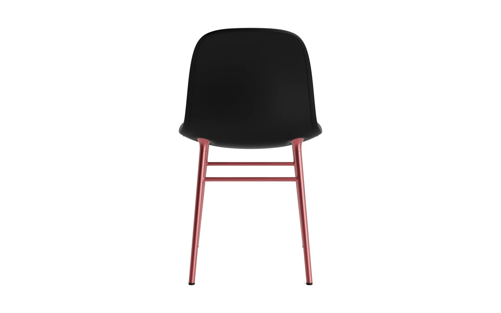 Erleben Sie den Form Stuhl gepolstert Rot Stahl Ultra von Normann Copenhagen – ein stilvolles Designhighlight, das Komfort und Eleganz perfekt kombiniert.