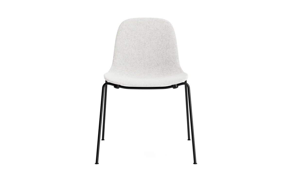 Form Stapelstuhl schwarzes stahl gepolstert Hallingdal in Hallingdal 110 präsentiert im Onlineshop von KAQTU Design AG. Stuhl ist von Normann Copenhagen