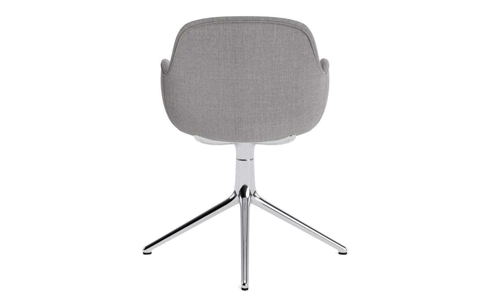 Entdecken Sie den Form Drehsessel 4L von Normann Copenhagen – ein stilvoller, gepolsterter Aluminium-Sessel, der Komfort und zeitgemäßes Design vereint.