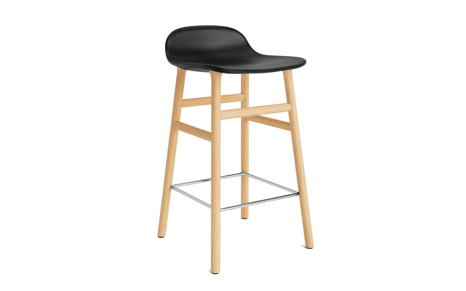 Form Barstuhl 65 cm gepolstert Eiche Ultra in Ultra 41599 präsentiert im Onlineshop von KAQTU Design AG. Barstuhl ist von Normann Copenhagen