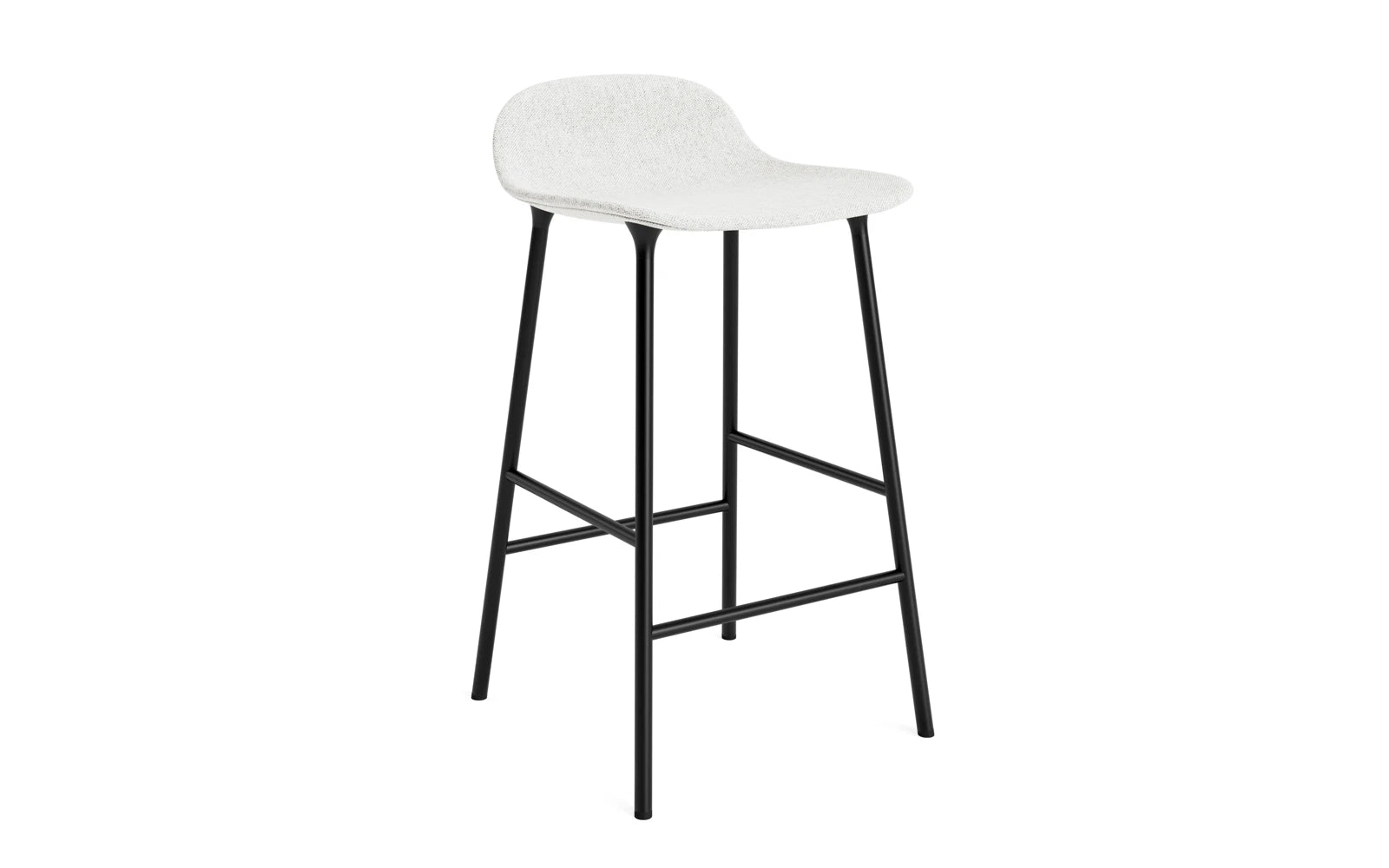 Form Barstuhl 65 cm gepolstert schwarz Stahl Hallingdal in Hallingdal 110 präsentiert im Onlineshop von KAQTU Design AG. Barstuhl ist von Normann Copenhagen