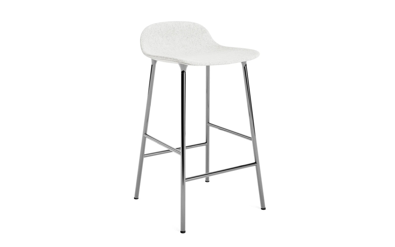 Form Barstuhl 65 cm gepolstert Chrom Hallingdal in Hallingdal 110 präsentiert im Onlineshop von KAQTU Design AG. Barstuhl ist von Normann Copenhagen