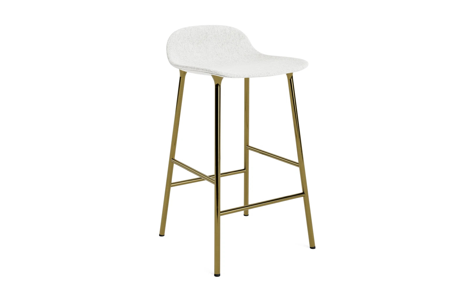 Form Barstuhl 65 cm gepolstert Messing Hallingdal in Hallingdal 110 präsentiert im Onlineshop von KAQTU Design AG. Barstuhl ist von Normann Copenhagen