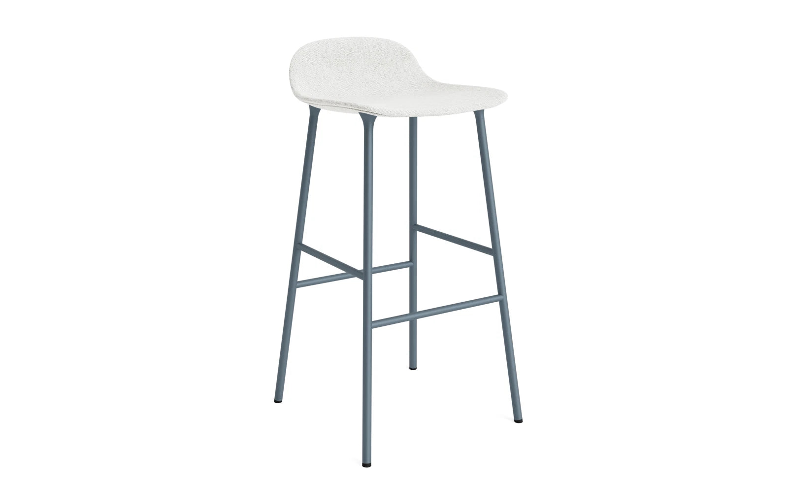 Form Barstuhl 75 cm gepolstert Stahl blau Hallingdal in Hallingdal 110 präsentiert im Onlineshop von KAQTU Design AG. Barstuhl ist von Normann Copenhagen