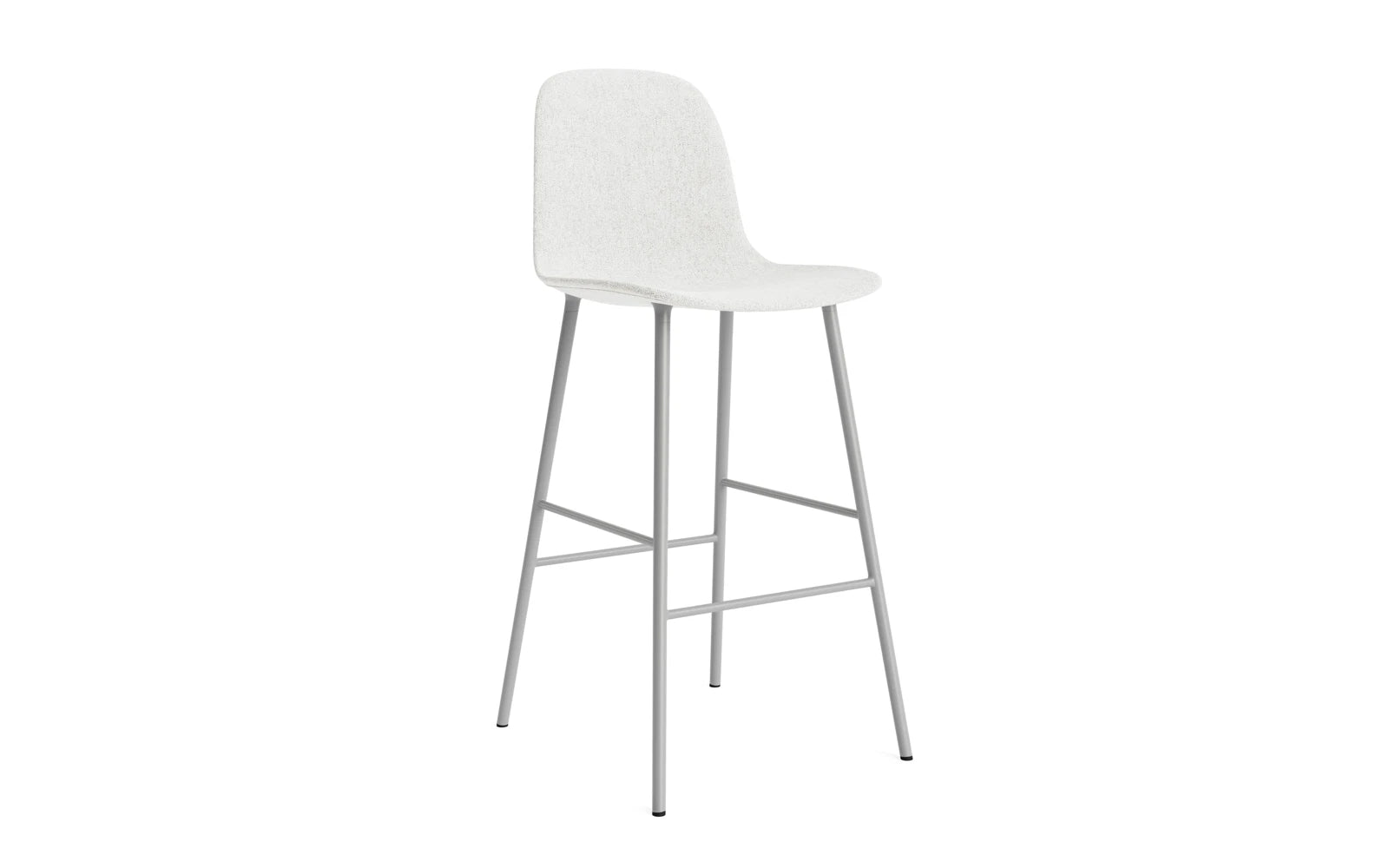 Form Barstuhl 75 cm gepolstert Grau Stahl Hallingdal in Hallingdal 110 präsentiert im Onlineshop von KAQTU Design AG. Barstuhl ist von Normann Copenhagen