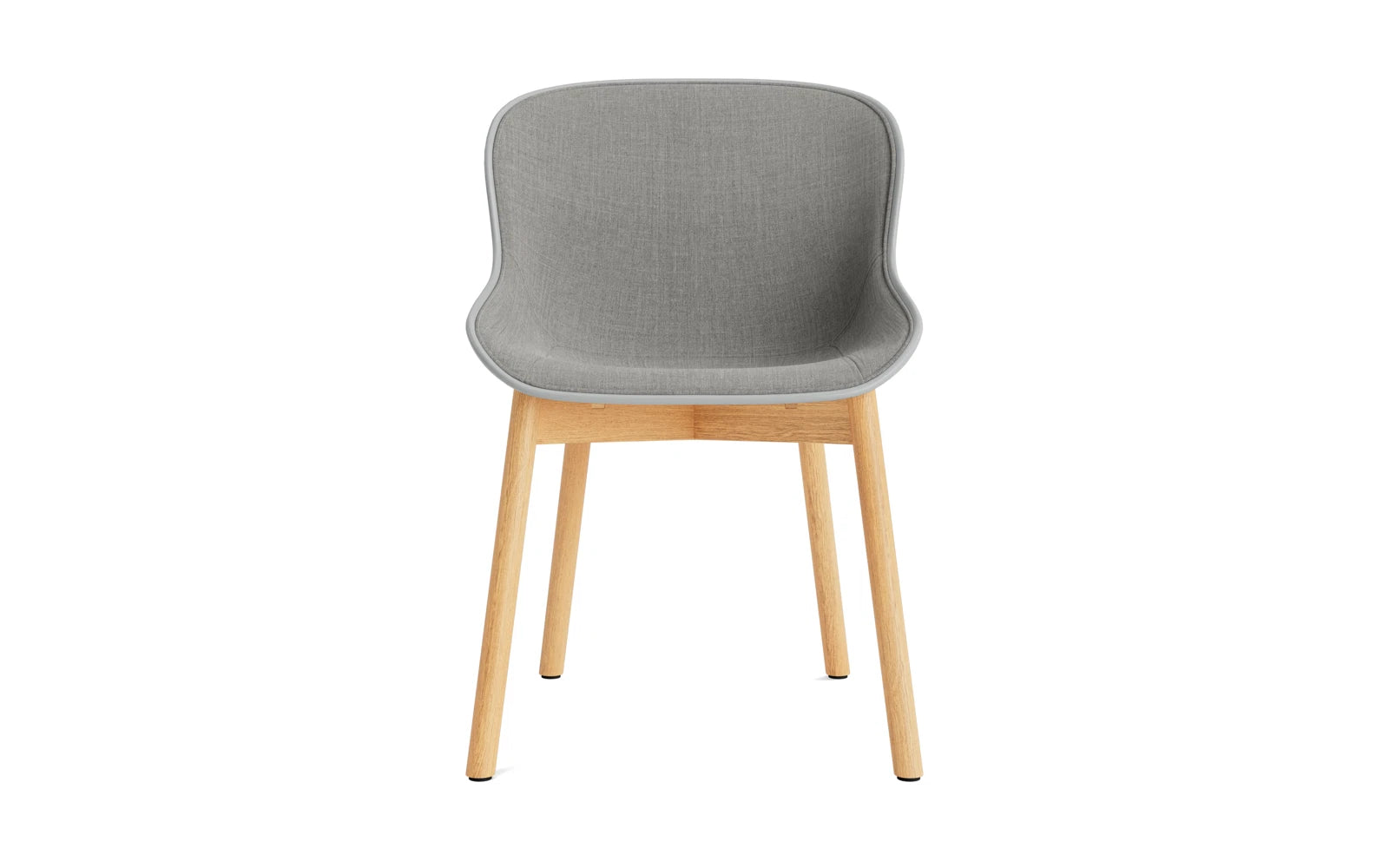 Erleben Sie den Hyg Stuhl Polster Eiche Grau/Remix von Normann Copenhagen – ein eleganter Stuhl, der Gemütlichkeit und modernes Design harmonisch verbindet.