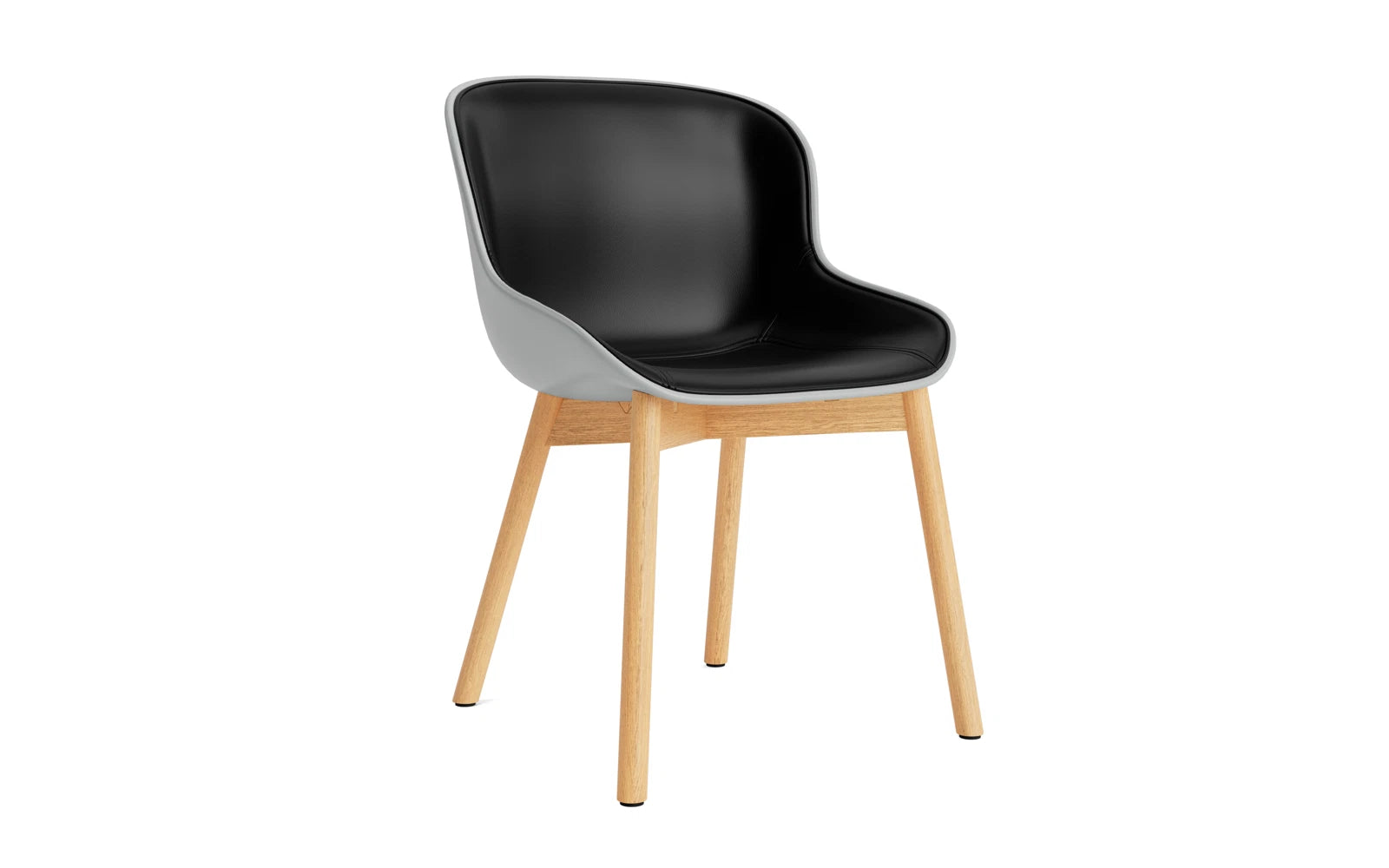 Hyg Stuhl Polster Eiche Grau/Ultra in Ultra 41599 präsentiert im Onlineshop von KAQTU Design AG. Stuhl ist von Normann Copenhagen