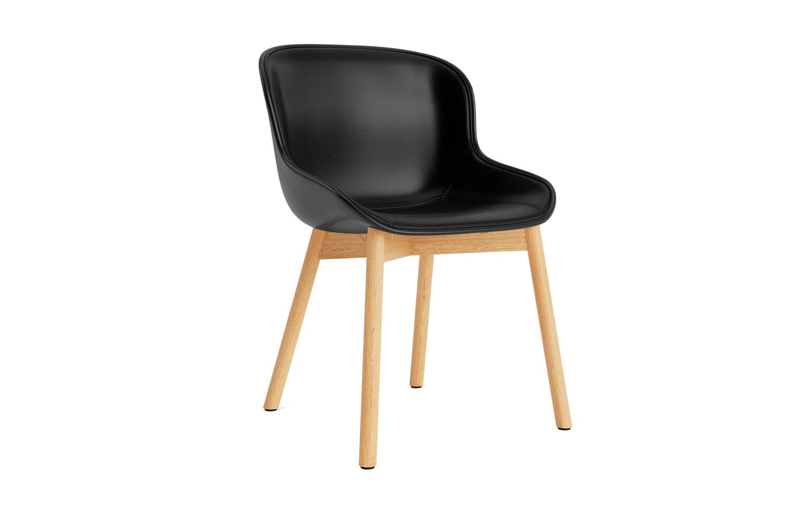 Hyg Stuhl Polster Eiche Schwarz/Ultra in Ultra 41599 präsentiert im Onlineshop von KAQTU Design AG. Stuhl ist von Normann Copenhagen