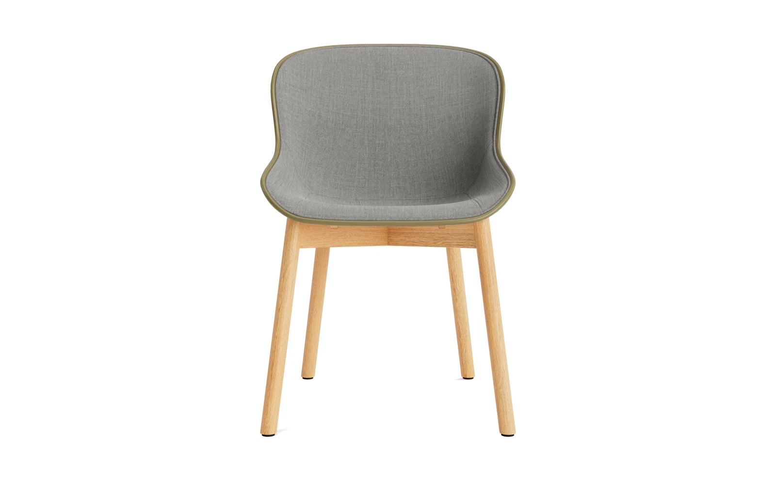 Erleben Sie den Hyg Stuhl Polster Eiche Olive/Remix von Normann Copenhagen – ein eleganter Stuhl, der Gemütlichkeit und modernes Design harmonisch verbindet.