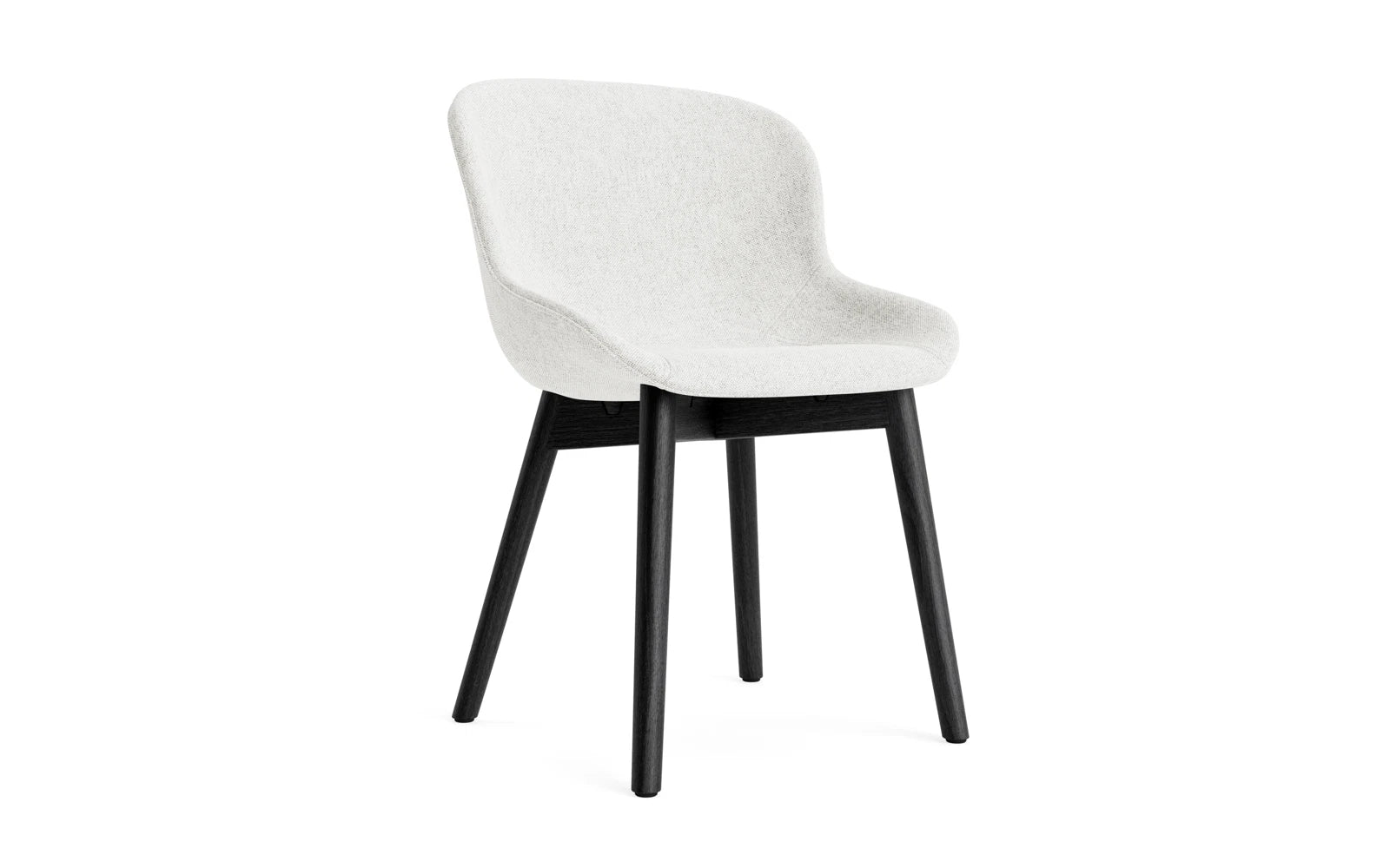 Hyg Stuhl vollpolster schwarze Eiche Hallingdal in Hallingdal 110 präsentiert im Onlineshop von KAQTU Design AG. Stuhl ist von Normann Copenhagen