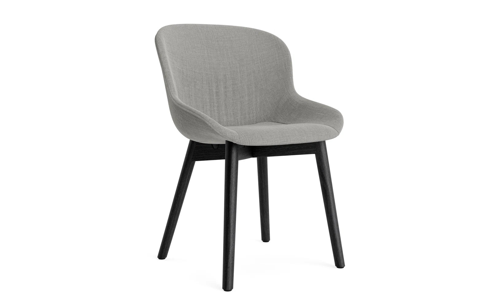 Hyg Comfort Stuhl Vollpolster Schwartz Eiche Remix in Remix 133 präsentiert im Onlineshop von KAQTU Design AG. Stuhl ist von Normann Copenhagen