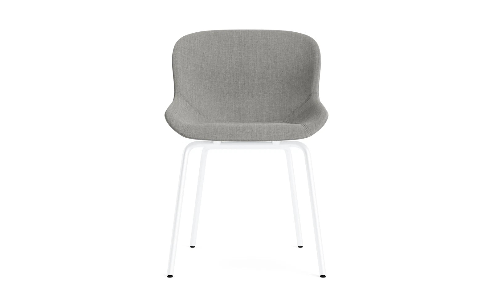 Erleben Sie den Hyg Stuhl gepolstert in Weiß von Normann Copenhagen – ein elegantes Designstück, das Gemütlichkeit und Funktionalität perfekt kombiniert.