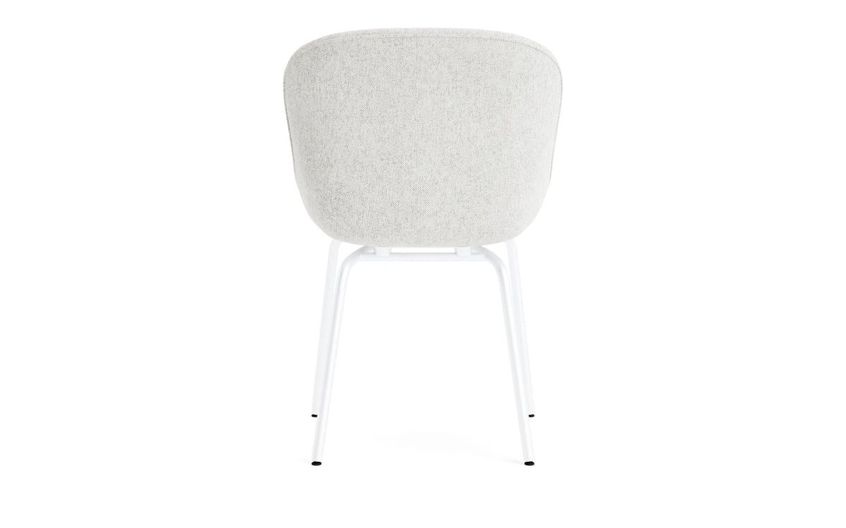 Hyg Stuhl gepolstert Weiss stahl Hallingdal in Hallingdal 110 präsentiert im Onlineshop von KAQTU Design AG. Stuhl ist von Normann Copenhagen