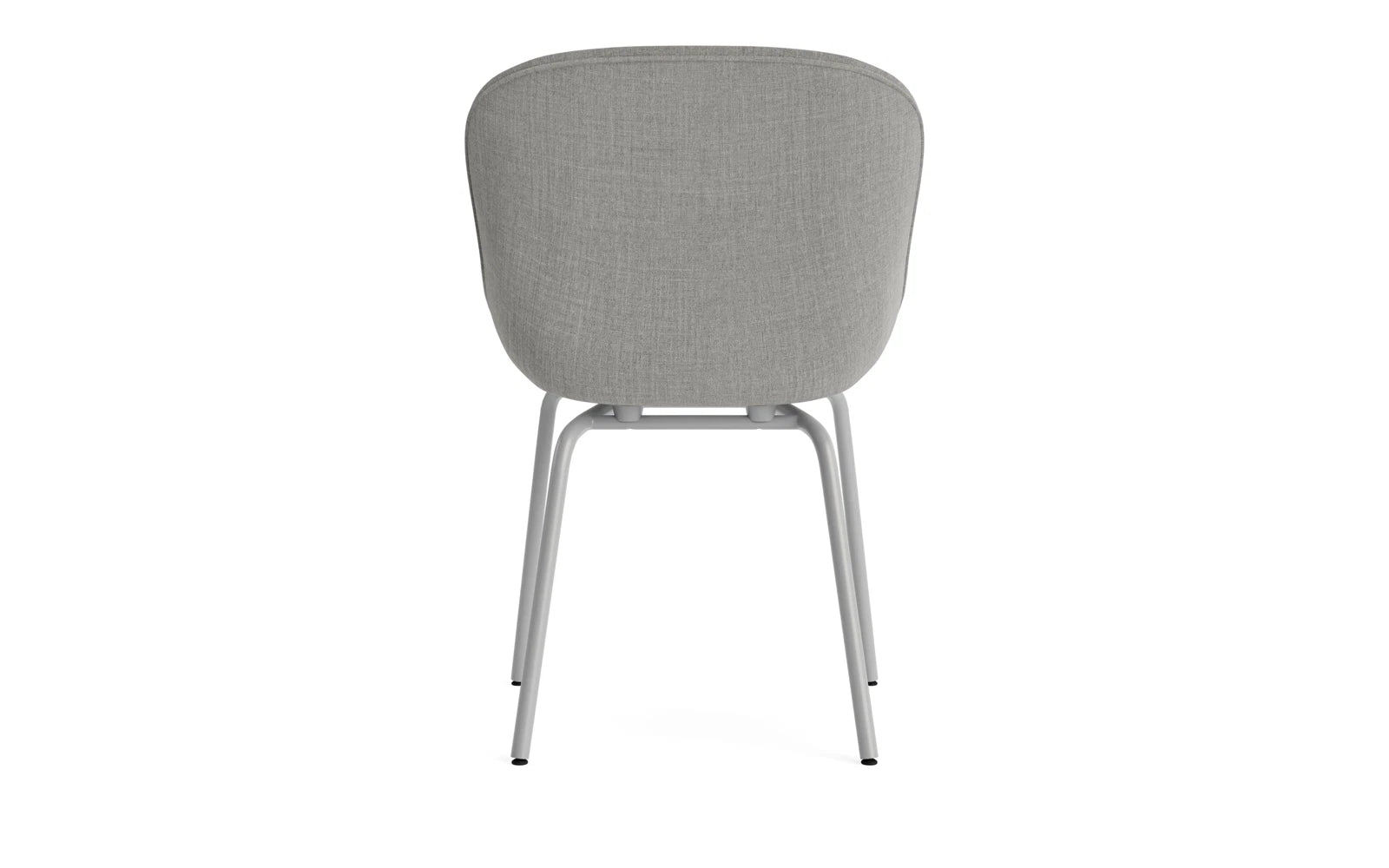 Erleben Sie den Hyg Stuhl gepolstert in Grau von Normann Copenhagen – ein elegantes Design, das Gemütlichkeit und Stil in Ihr Zuhause bringt.