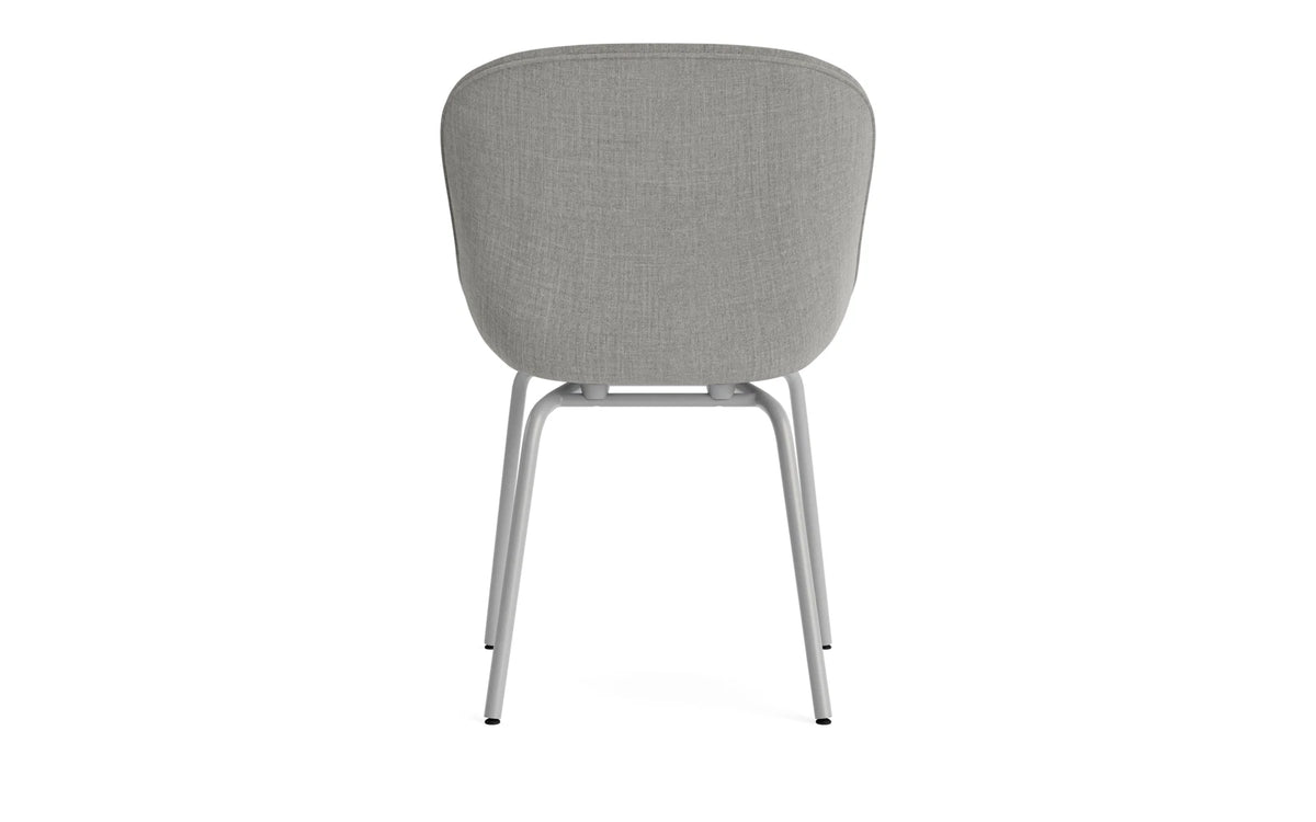 Hyg Stuhl gepolstert Grau stahl Remix in Remix 133 präsentiert im Onlineshop von KAQTU Design AG. Stuhl ist von Normann Copenhagen