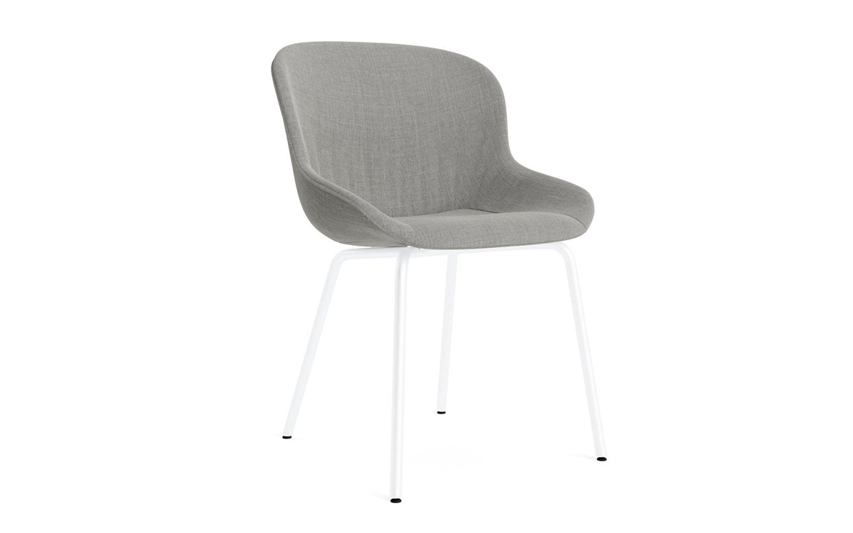 Hyg Comfort Stuhl Vollpolster Weiss stahl Remix in Remix 133 präsentiert im Onlineshop von KAQTU Design AG. Stuhl ist von Normann Copenhagen