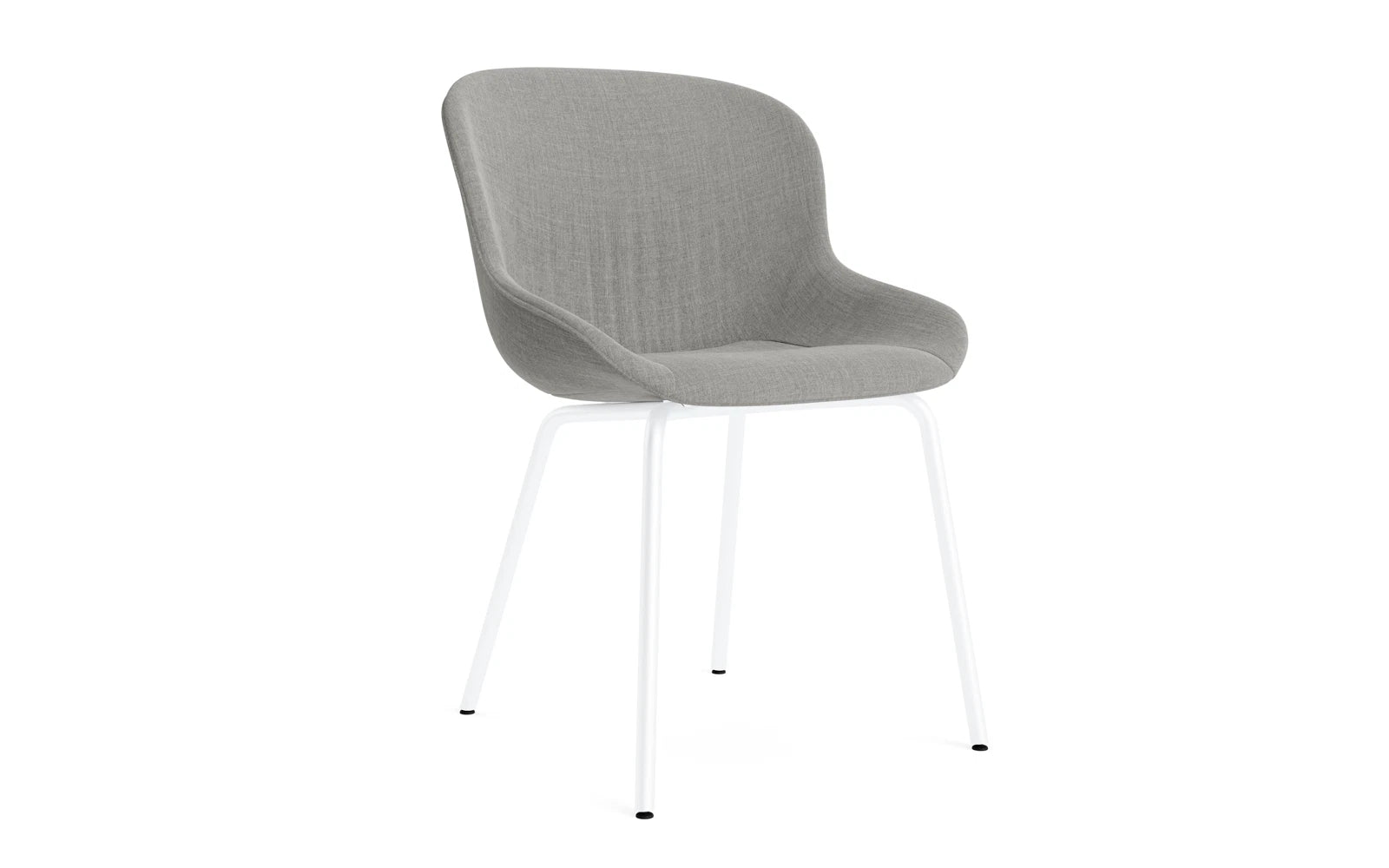 Hyg Comfort Stuhl Vollpolster Weiss stahl Remix in Remix 133 präsentiert im Onlineshop von KAQTU Design AG. Stuhl ist von Normann Copenhagen