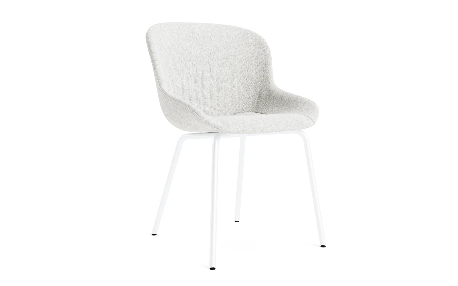 Hyg Comfort Stuhl Vollpolster Weiss stahl Hallingdal in Hallingdal 110 präsentiert im Onlineshop von KAQTU Design AG. Stuhl ist von Normann Copenhagen