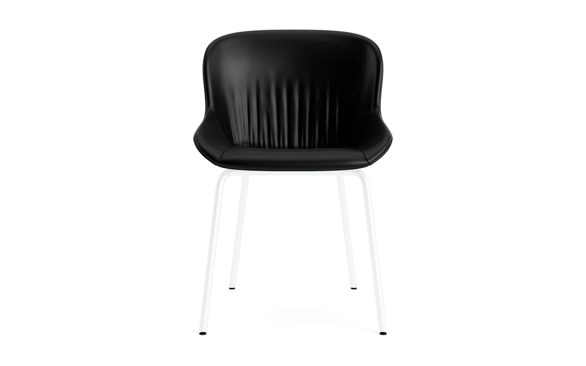 Hyg Comfort Stuhl Vollpolster Weiss stahl Ultra in Ultra 41599 präsentiert im Onlineshop von KAQTU Design AG. Stuhl ist von Normann Copenhagen