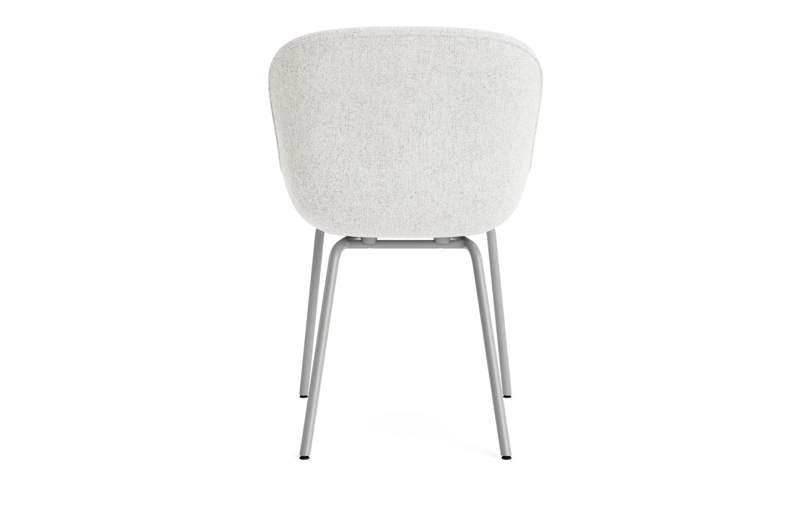 Entdecken Sie den Hyg Comfort Stuhl in Grau von Normann Copenhagen – ein stilvolles, vollpolstertes Design, das Komfort und Eleganz vereint.