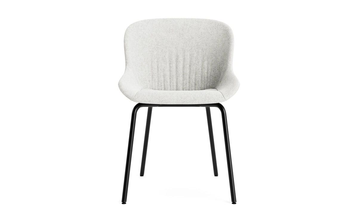 Hyg Comfort Stuhl Vollpolster Schwarze stahl Hallingdal in Hallingdal 110 präsentiert im Onlineshop von KAQTU Design AG. Stuhl ist von Normann Copenhagen