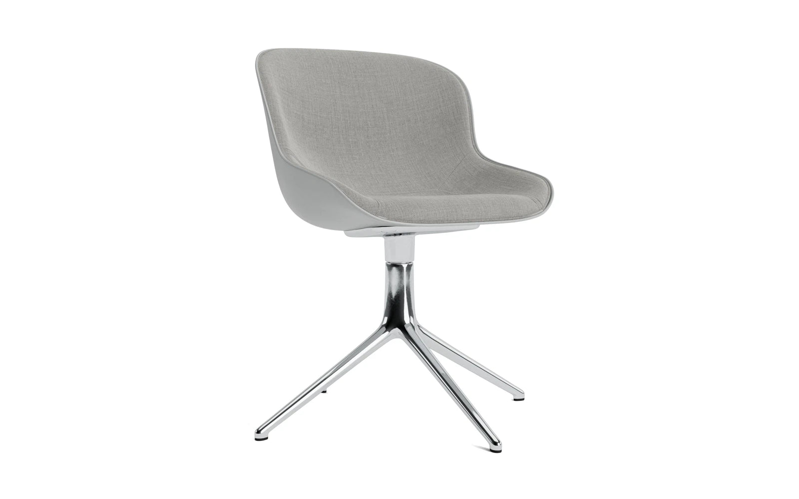 Hyg Drehstuhl 4B gepolstert Alu Grau/Remix in Remix 133 präsentiert im Onlineshop von KAQTU Design AG. Drehstuhl ist von Normann Copenhagen
