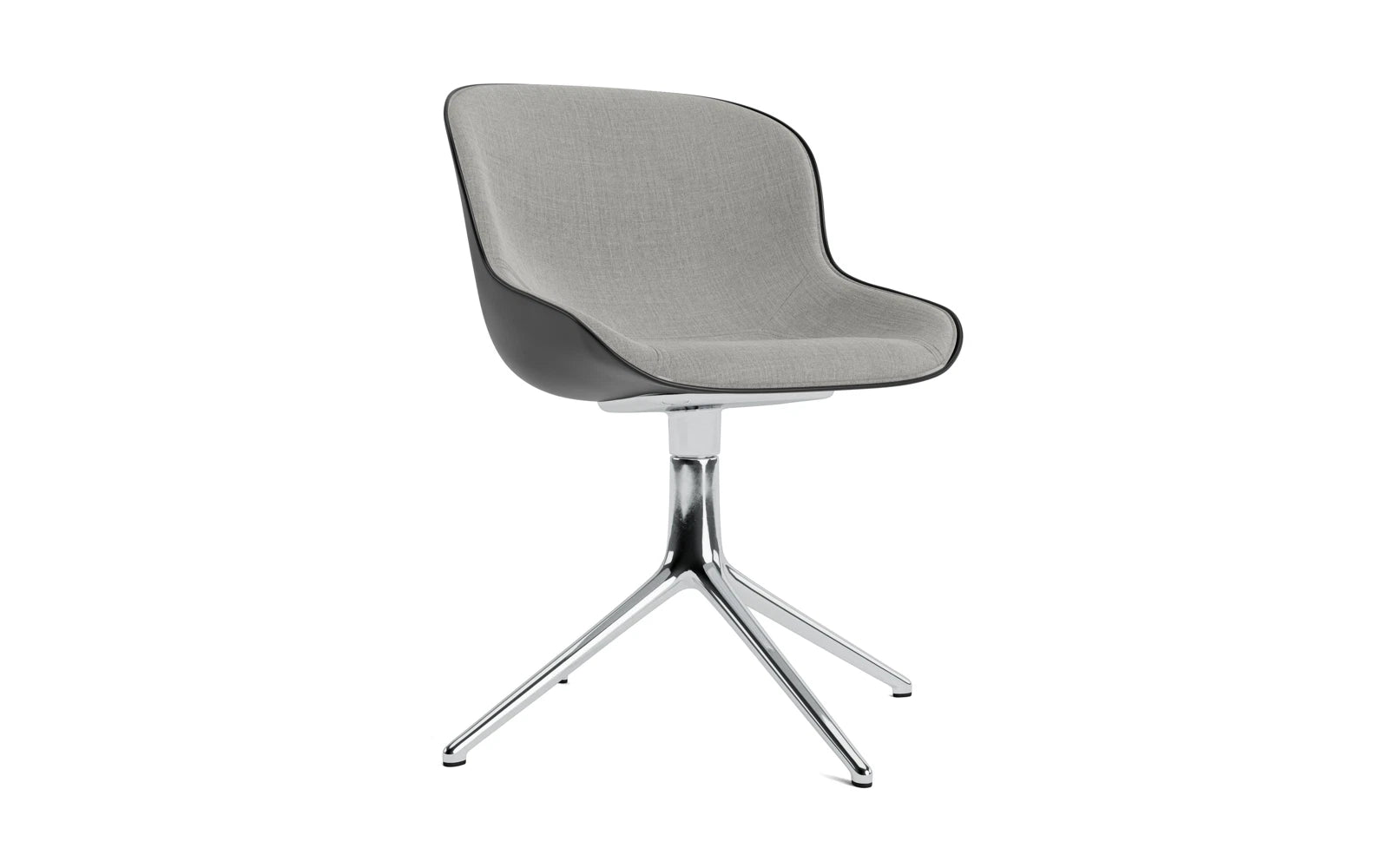 Der Hyg Drehsessel von Normann Copenhagen vereint Hygge-Gemütlichkeit mit elegantem Design. Wählen Sie aus hochwertigen Stoffen und Leder.