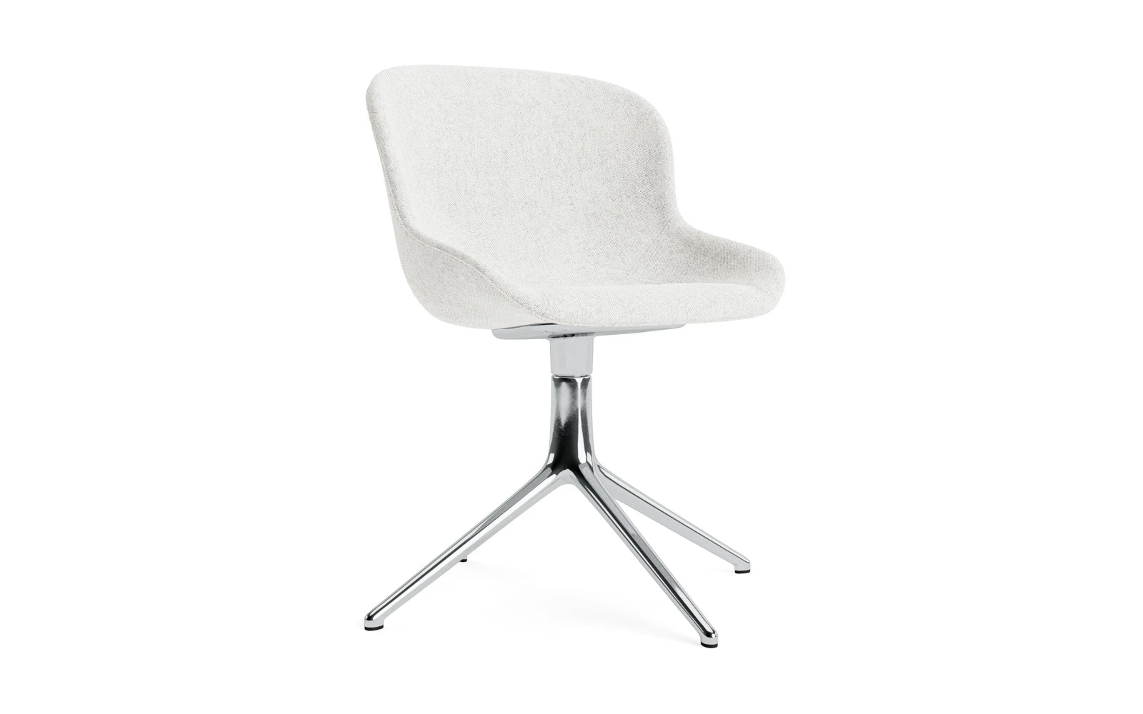 Hyg Drehstuhl gepolstert 4B aluminium Hallingdal in Hallingdal 110 präsentiert im Onlineshop von KAQTU Design AG. Drehstuhl ist von Normann Copenhagen