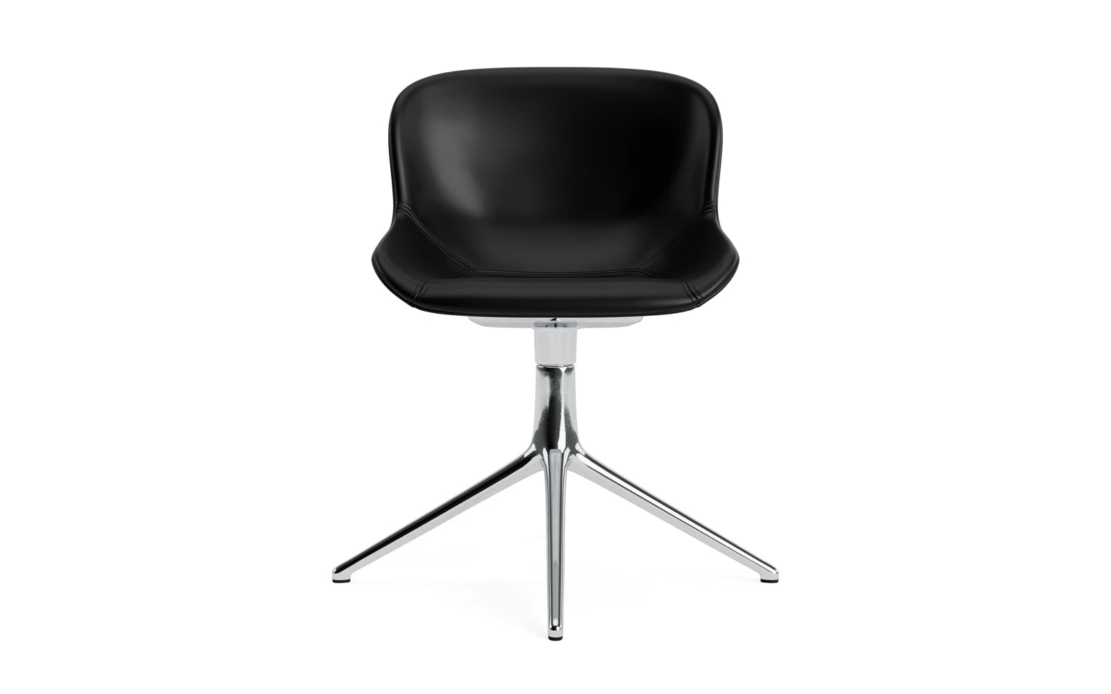 Entdecken Sie den Hyg Drehstuhl gepolstert 4B in elegantem Schwarz von Normann Copenhagen – perfekter Komfort und modernes skandinavisches Design vereint.