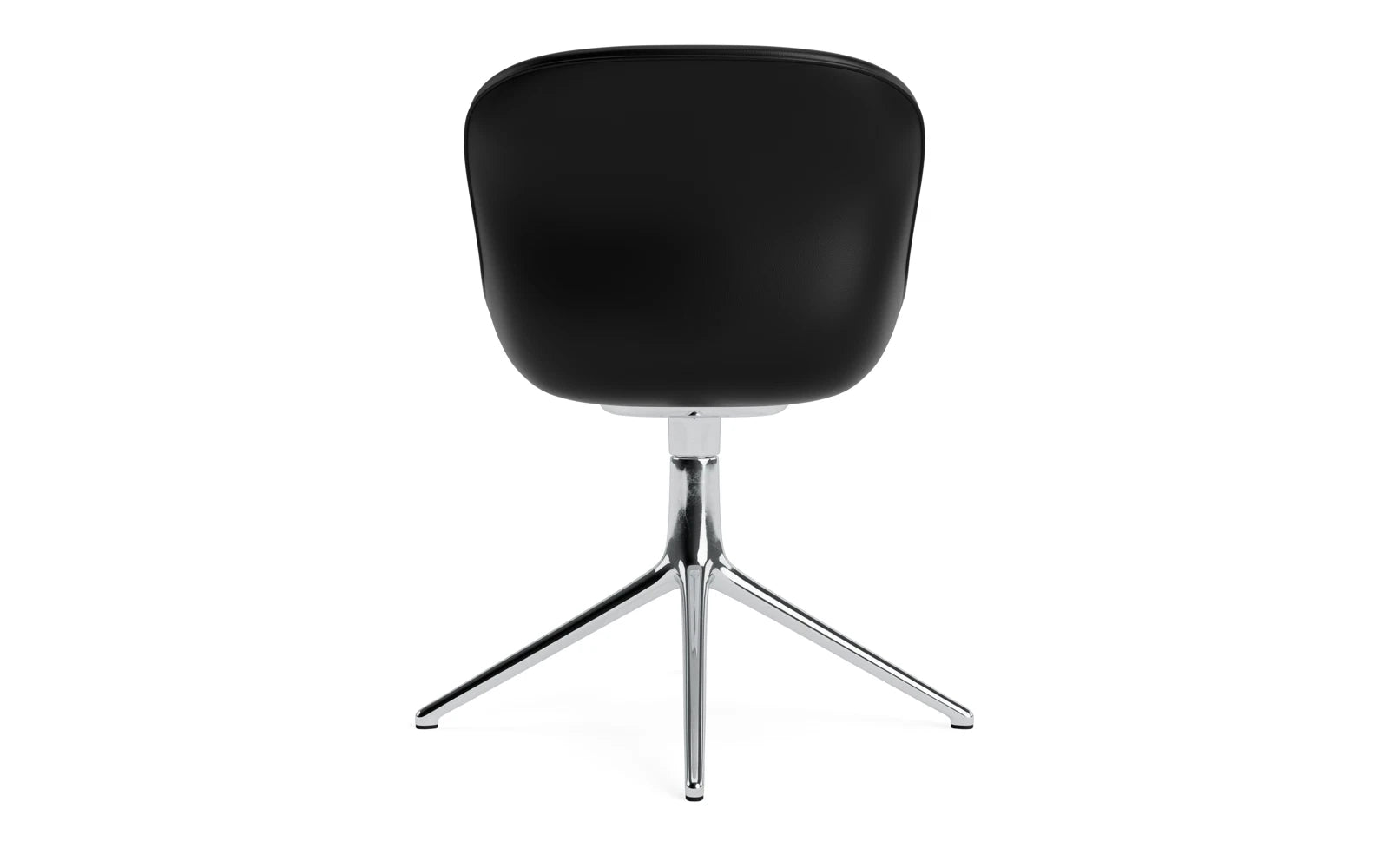 Entdecken Sie den Hyg Drehstuhl gepolstert 4B in elegantem Schwarz von Normann Copenhagen – perfekter Komfort und modernes skandinavisches Design vereint.