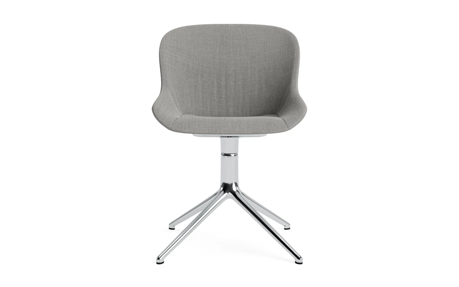 Genießen Sie den Hyg Comfort Drehstuhl 4B gepolstert Alu Remix von Normann Copenhagen – ein eleganter Stuhl, der Komfort und skandinavisches Design vereint.