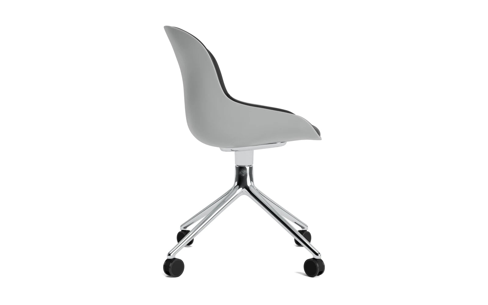 Entdecken Sie den Hyg Drehstuhl 4W von Normann Copenhagen – ein stilvoller, ergonomischer Stuhl, der Komfort und dänisches Design vereint.