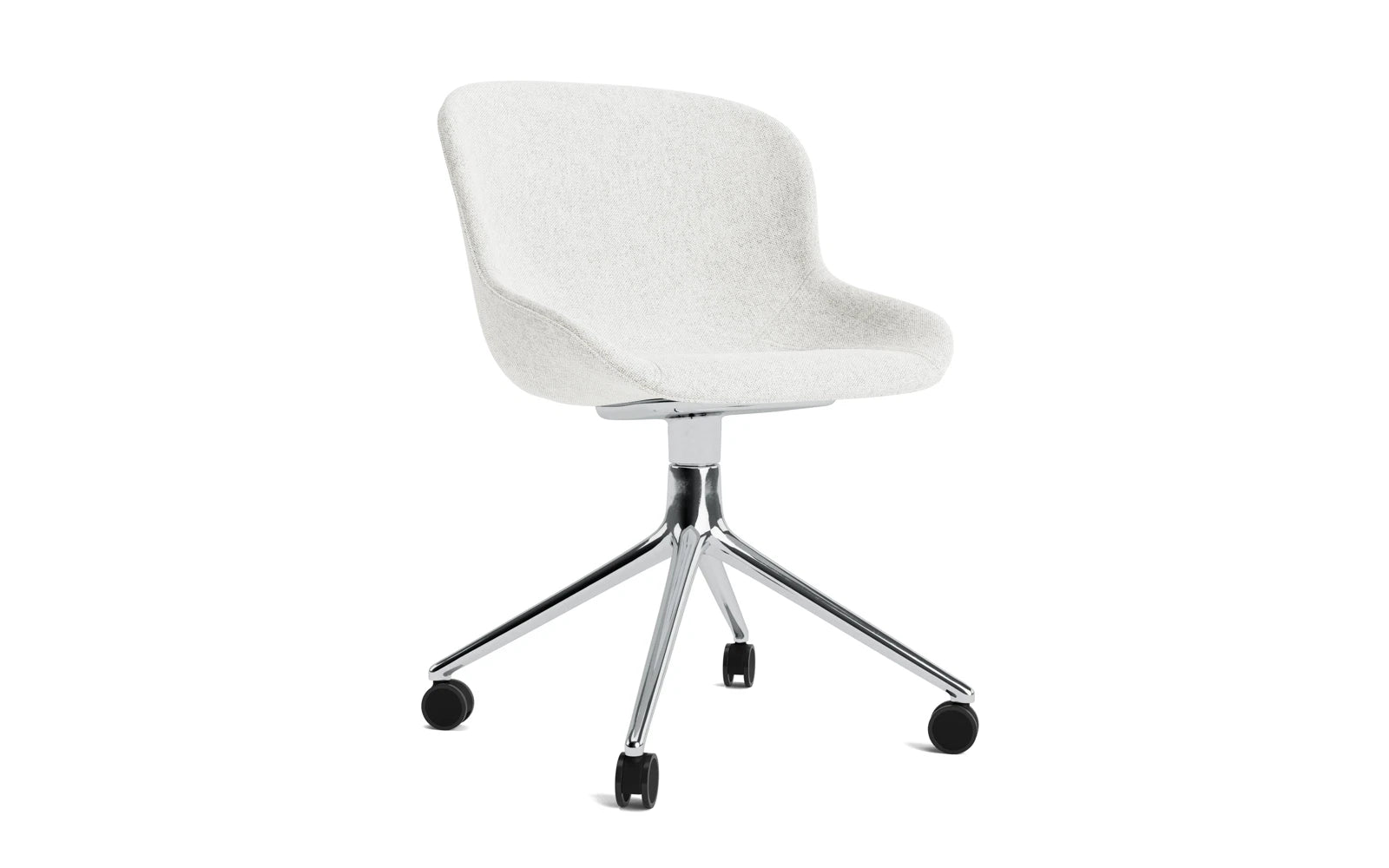 Hyg Drehsessel mit Rollen vollpolster Hallingdal in Hallingdal 110 präsentiert im Onlineshop von KAQTU Design AG. Sessel ist von Normann Copenhagen