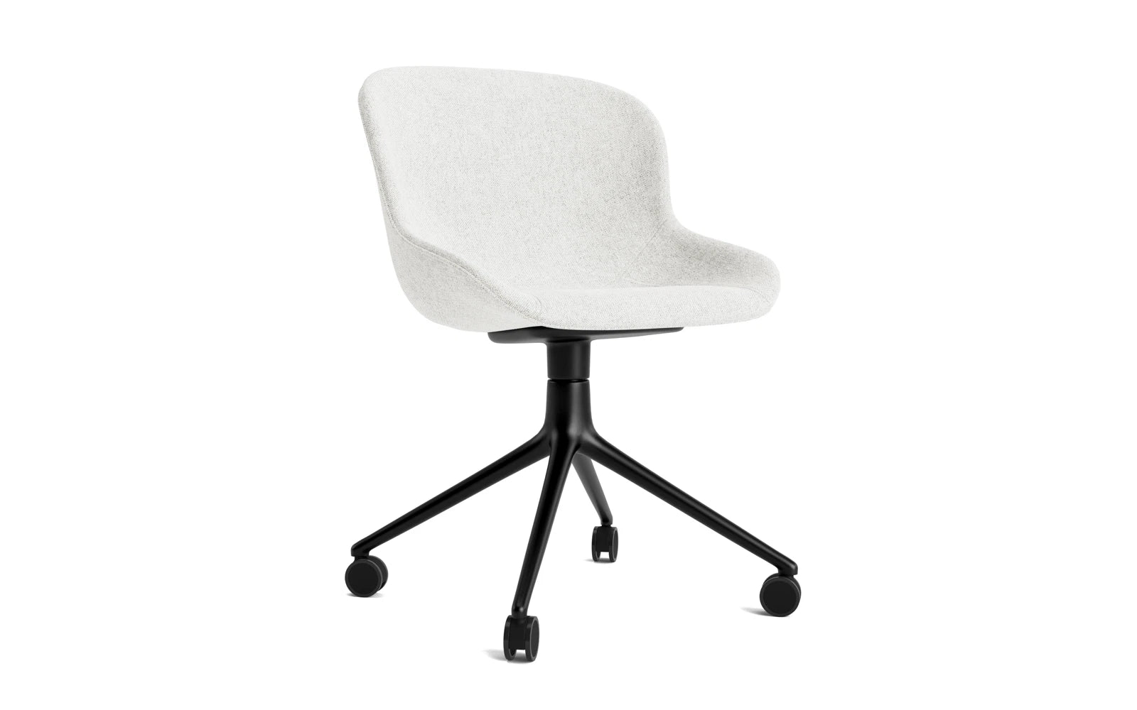 Hyg Drehstuhl 4W vollpolster schwarzes aluminium Hallingdal in Hallingdal 110 präsentiert im Onlineshop von KAQTU Design AG. Drehstuhl ist von Normann Copenhagen