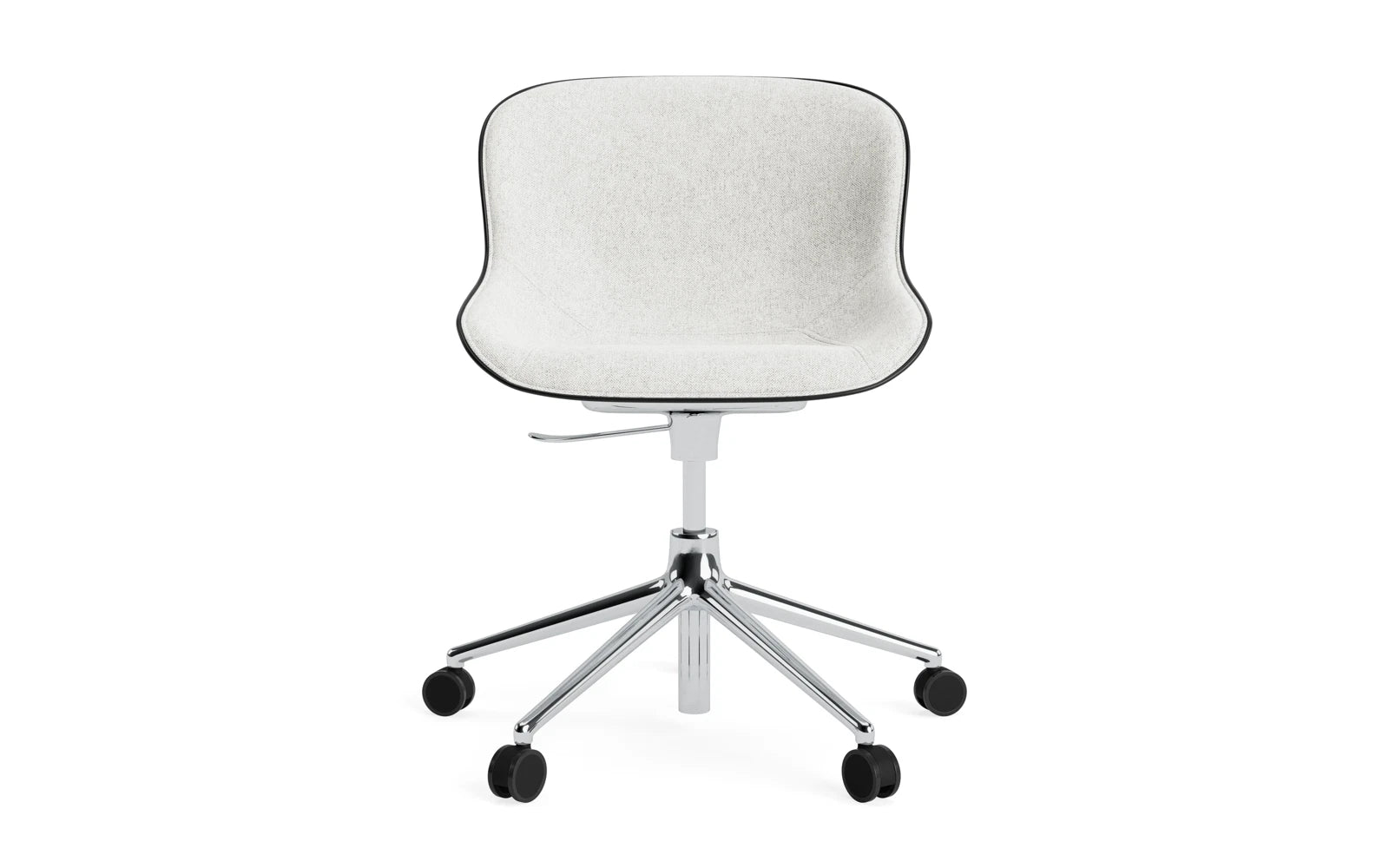 Erleben Sie den Hyg Drehsessel von Normann Copenhagen: Stilvolles Design, ergonomischer Komfort und vielseitige Einsatzmöglichkeiten für Ihr Zuhause.